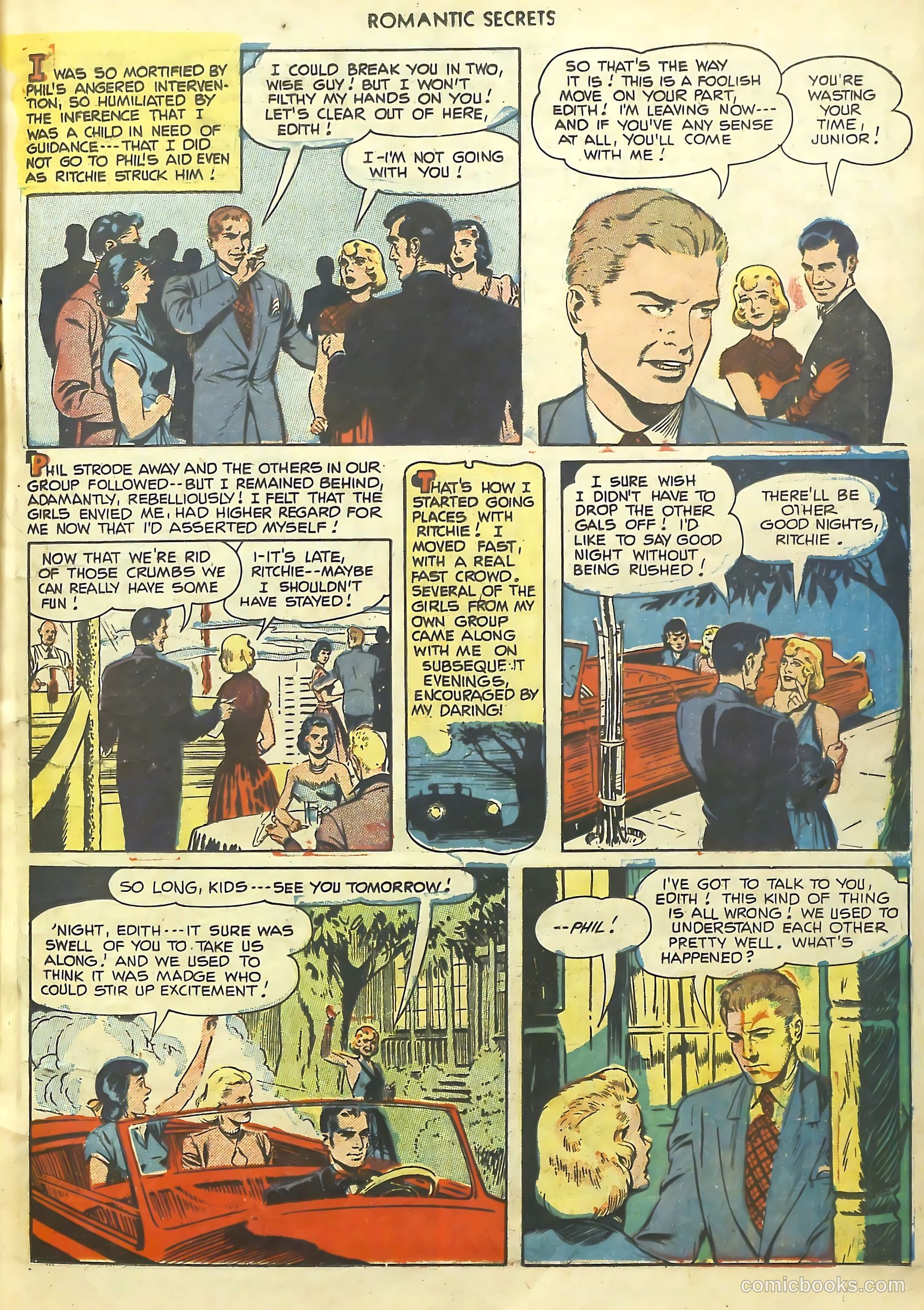 Romantic Secrets #22 — page 7 of 36