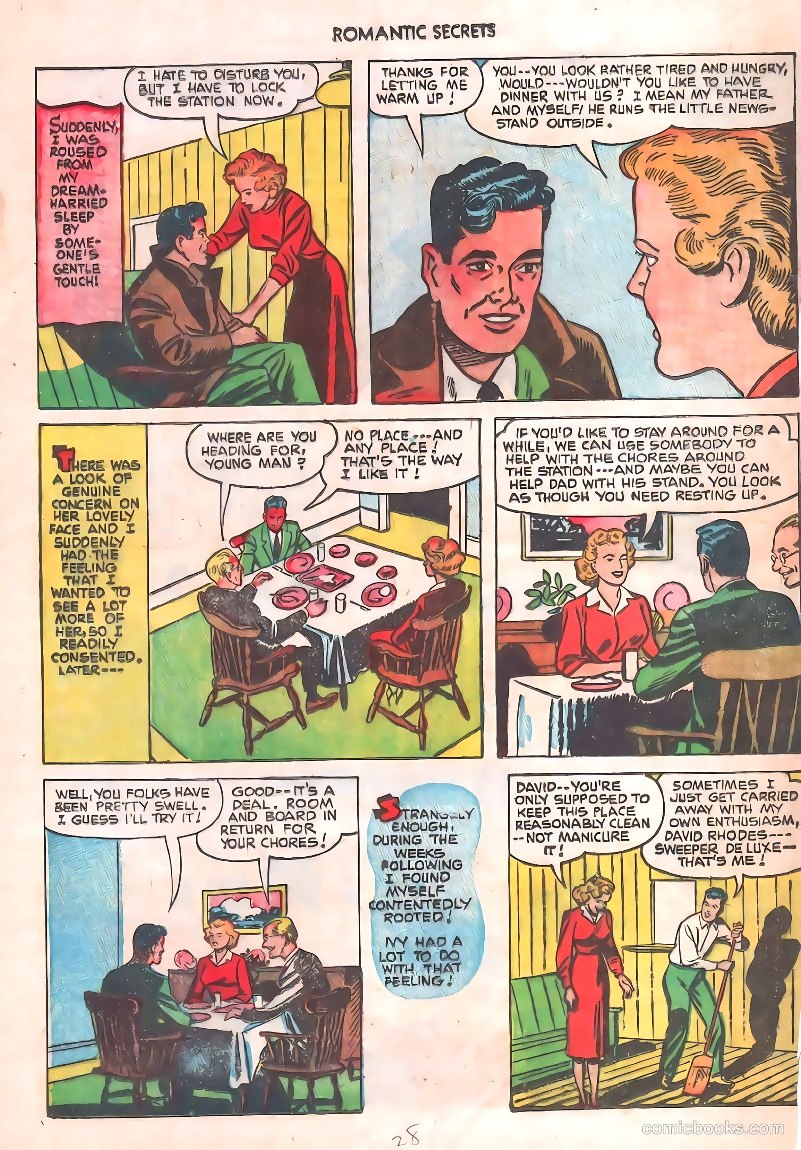 Romantic Secrets #22 — page 28 of 36