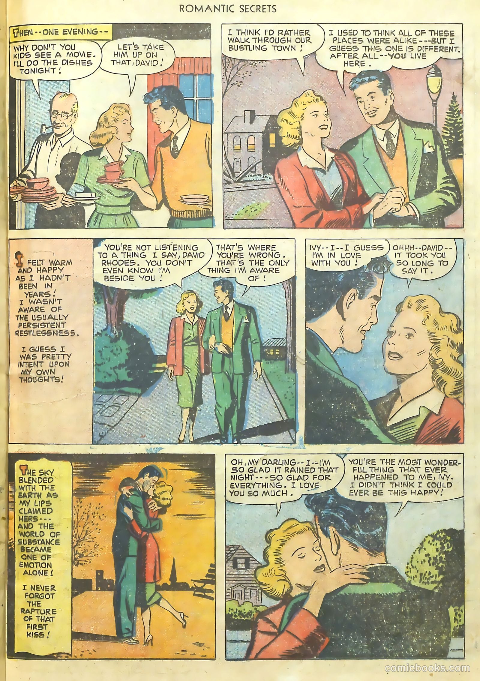 Romantic Secrets #22 — page 29 of 36