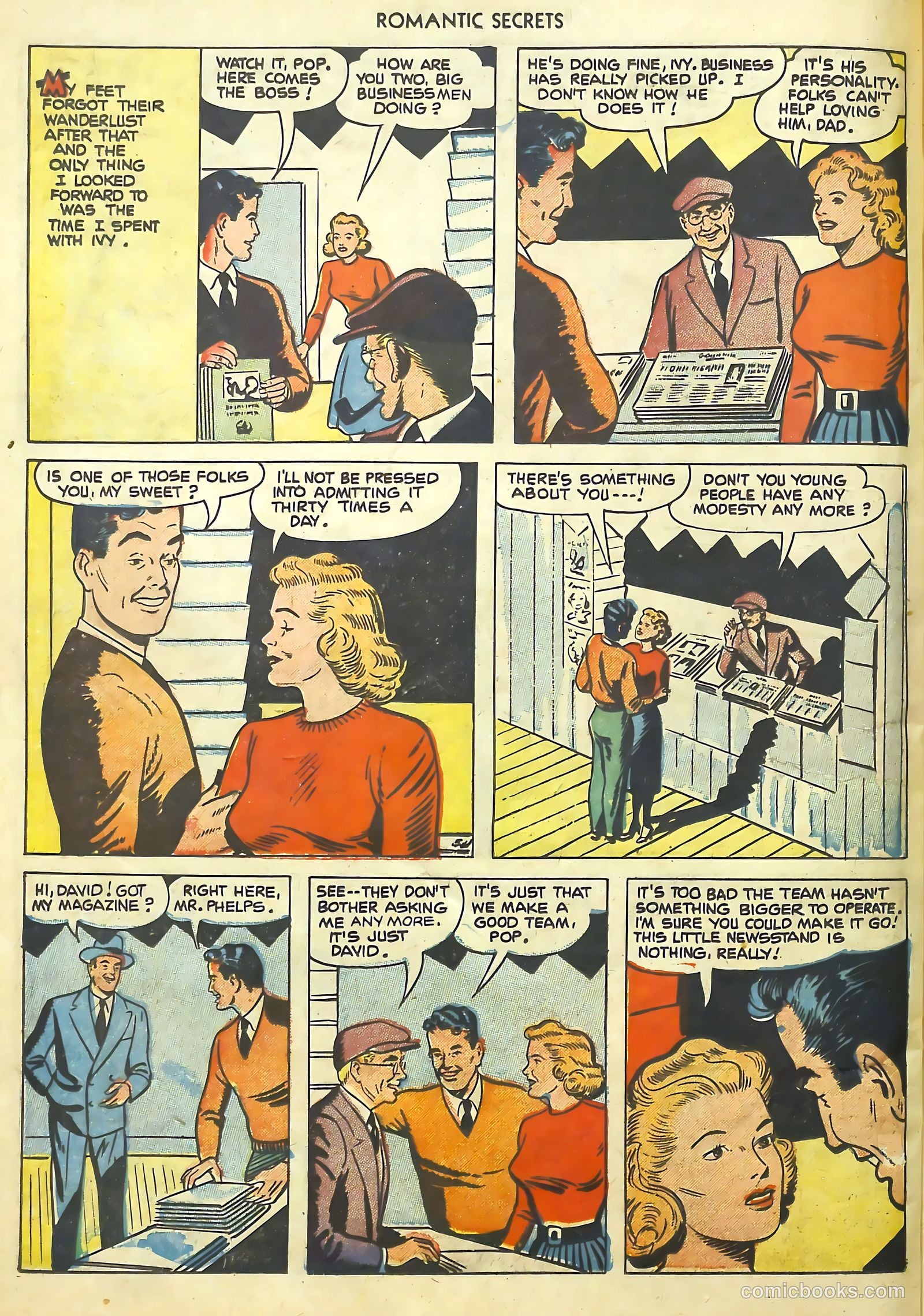 Romantic Secrets #22 — page 30 of 36
