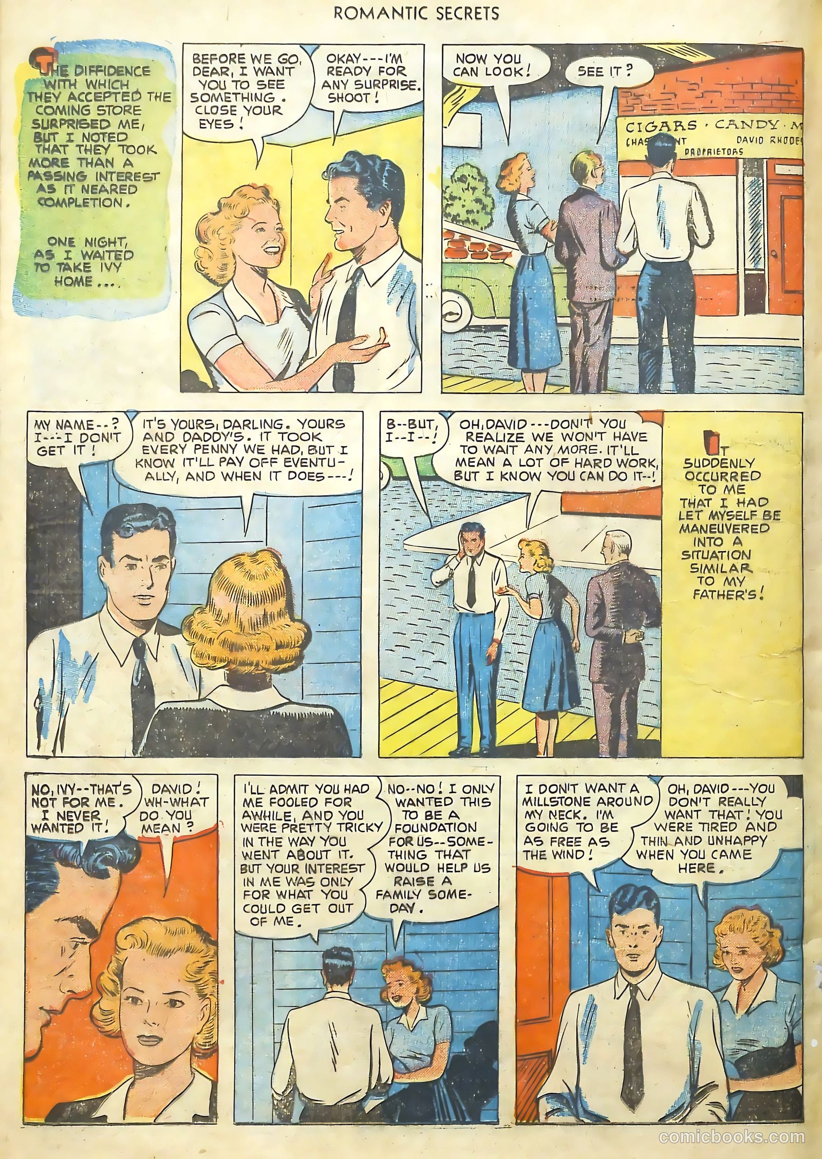 Romantic Secrets #22 — page 32 of 36