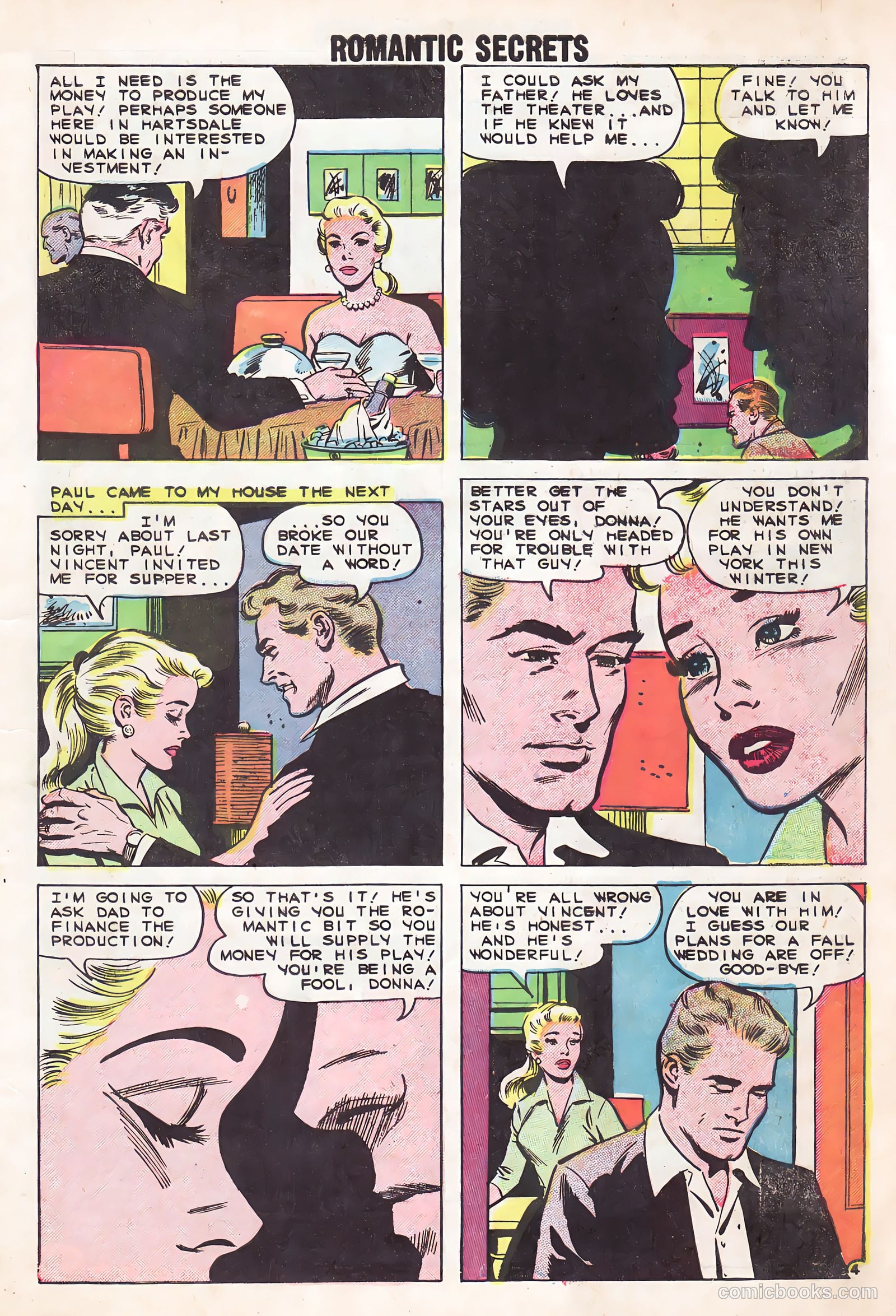 Romantic Secrets #23 — page 7 of 36
