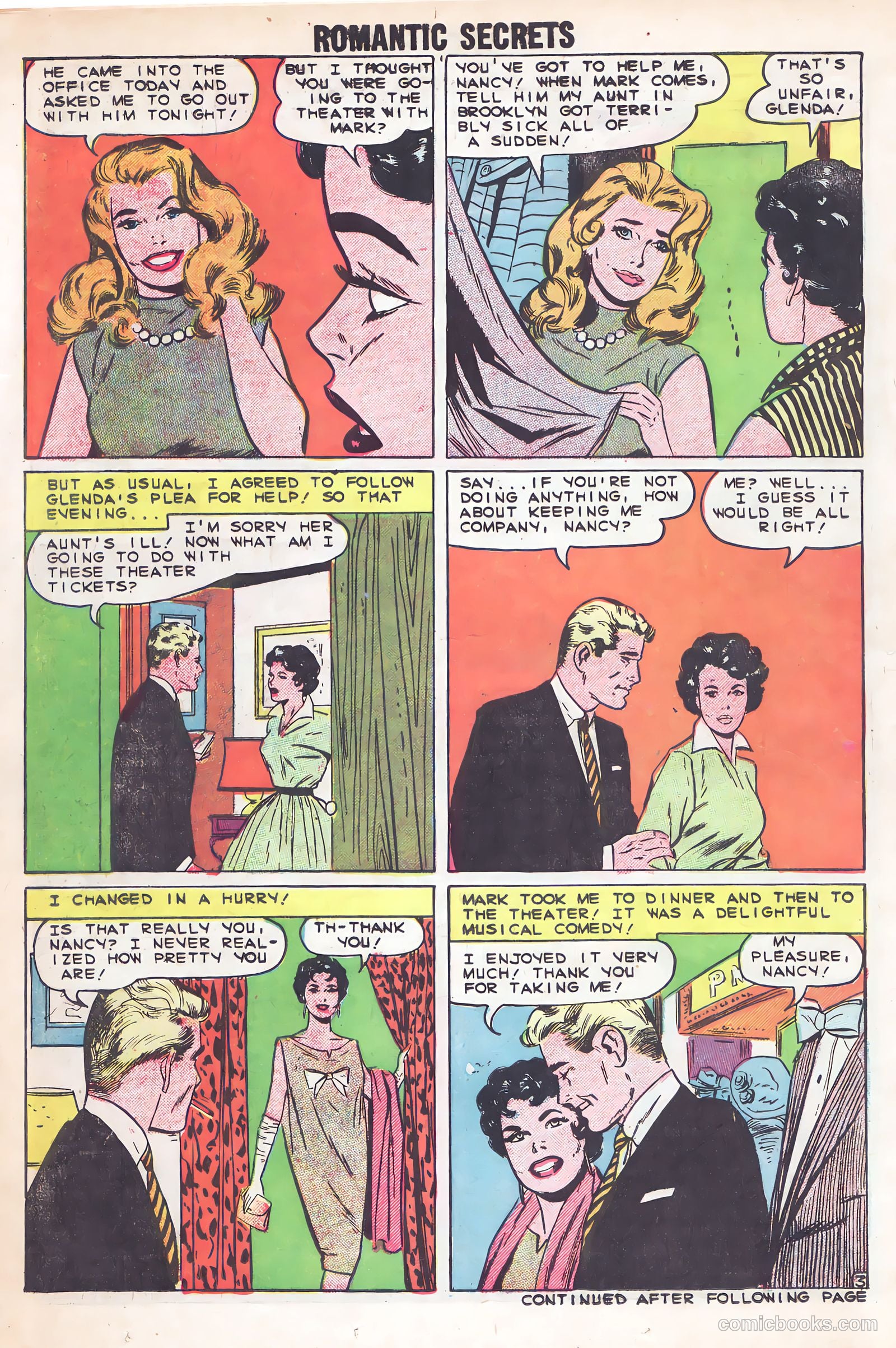 Romantic Secrets #23 — page 14 of 36