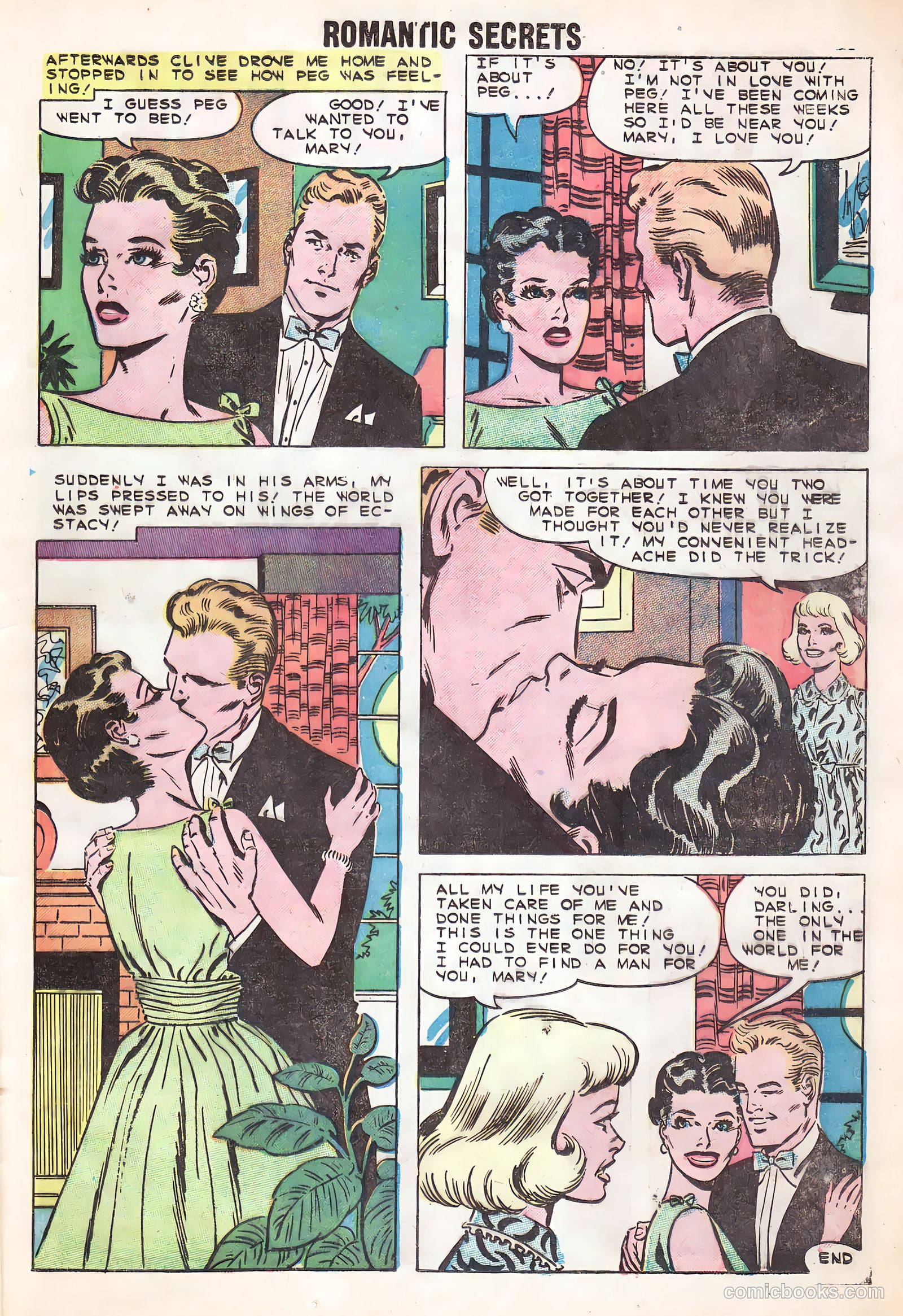 Romantic Secrets #23 — page 25 of 36