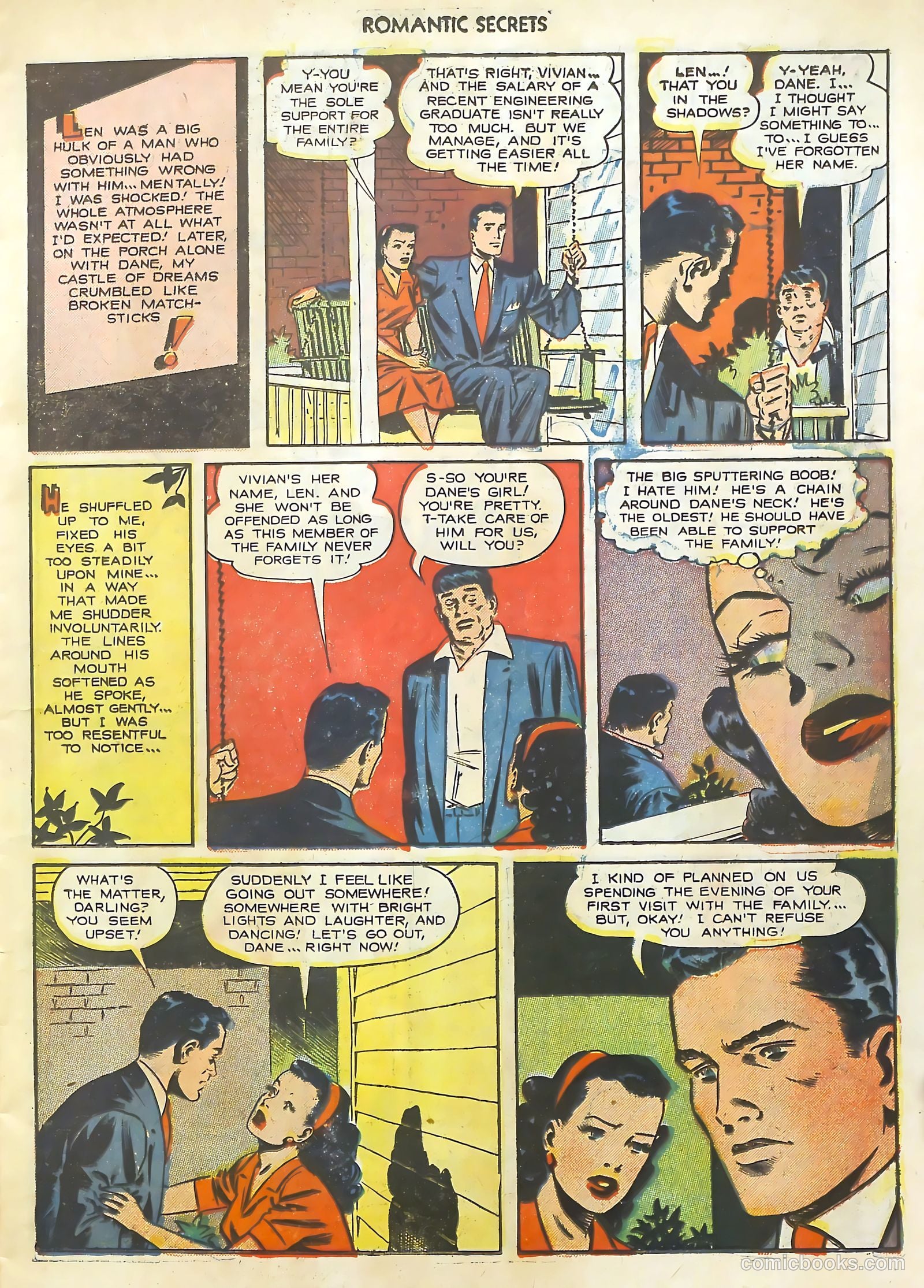 Romantic Secrets #23 — page 7 of 36
