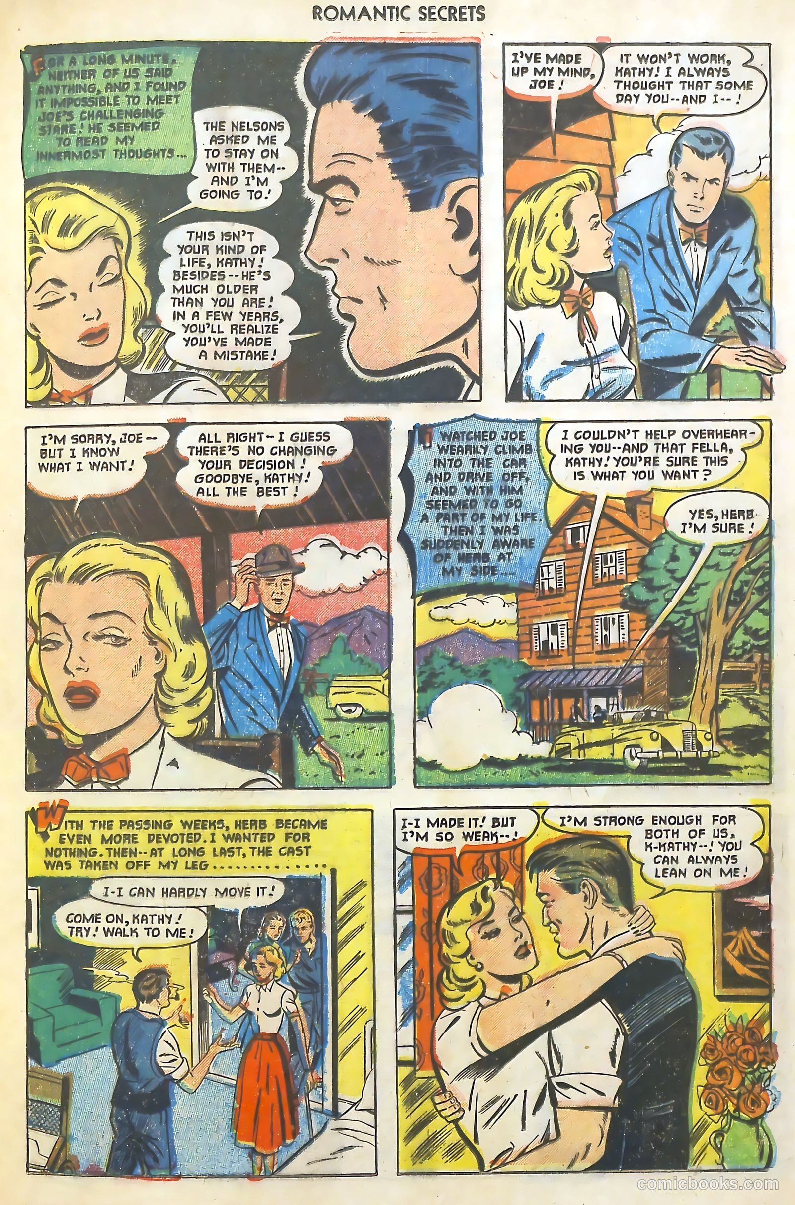 Romantic Secrets #23 — page 29 of 36