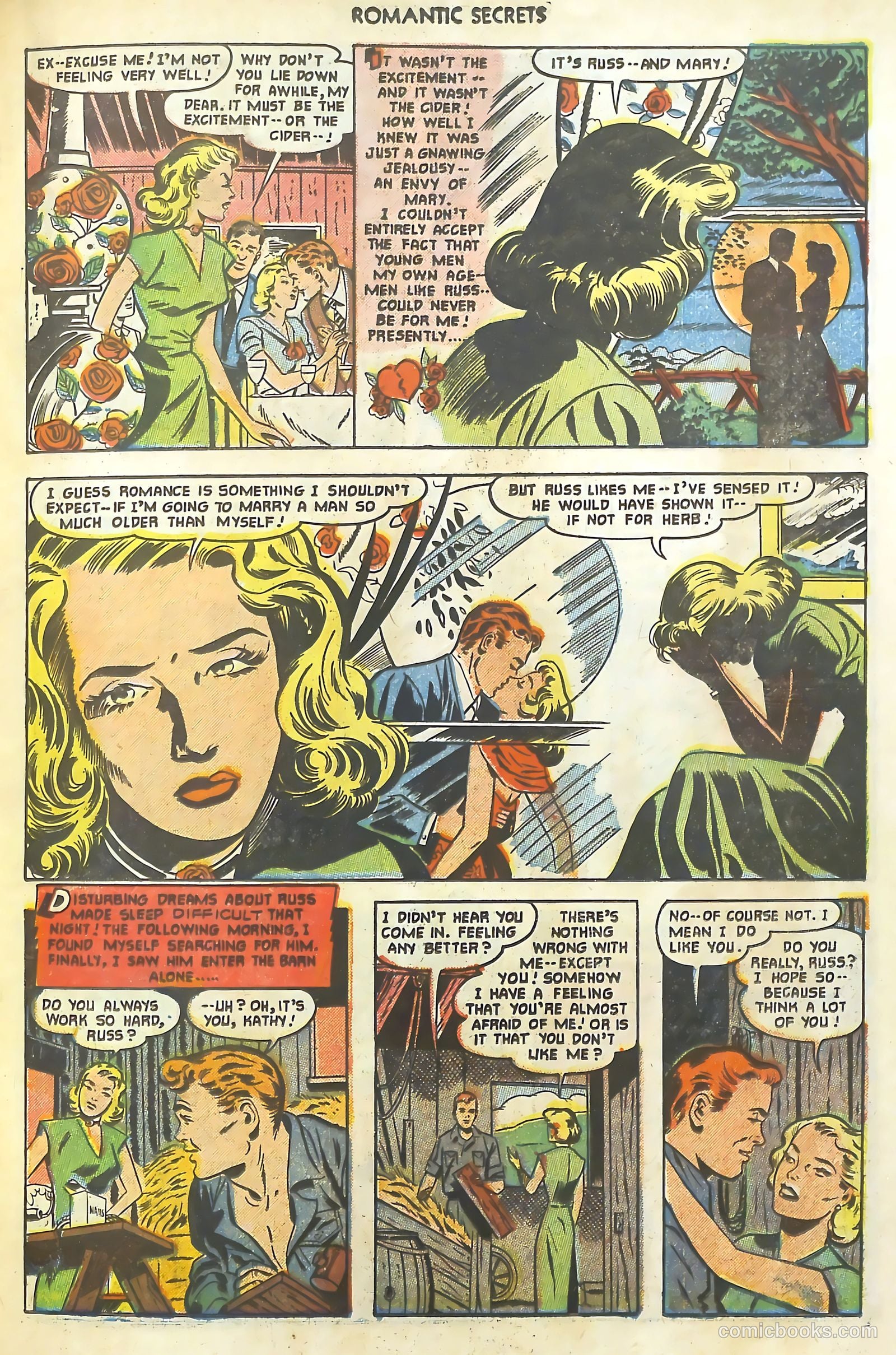 Romantic Secrets #23 — page 31 of 36