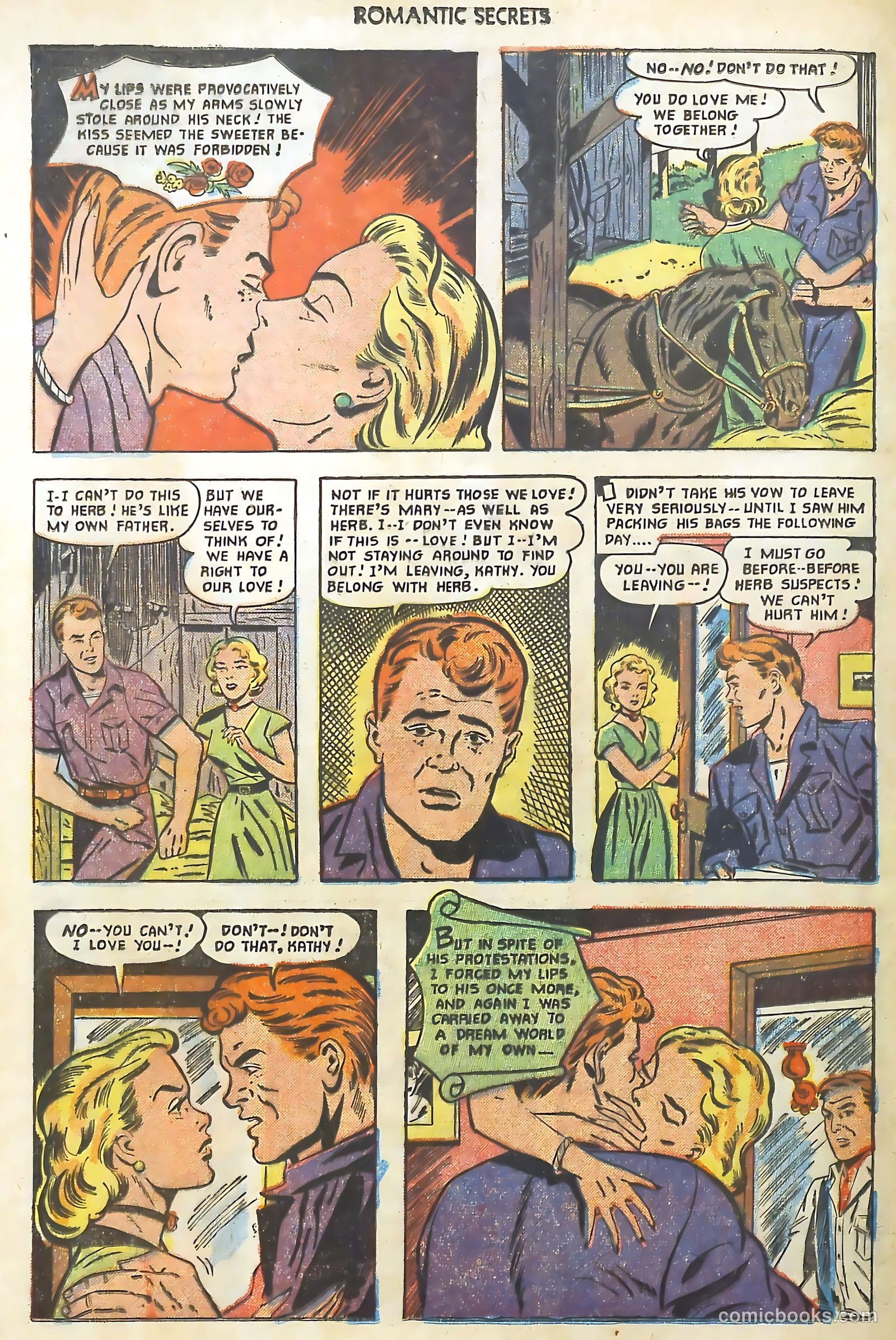 Romantic Secrets #23 — page 32 of 36