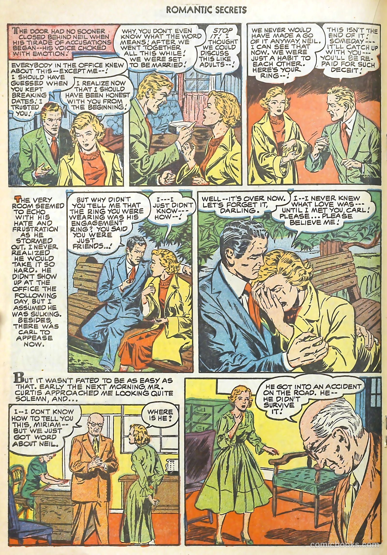 Romantic Secrets #24 — page 18 of 36