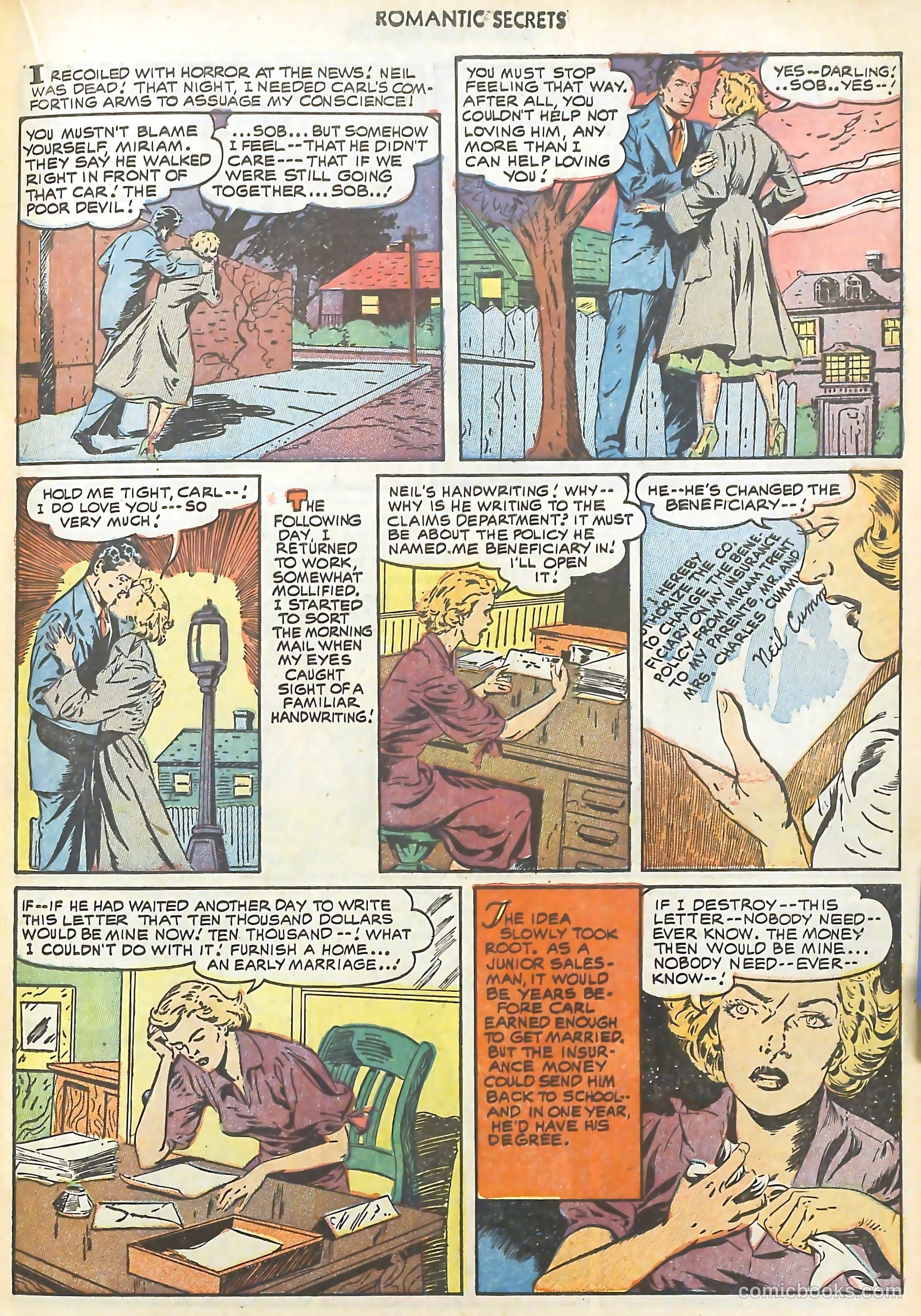 Romantic Secrets #24 — page 19 of 36