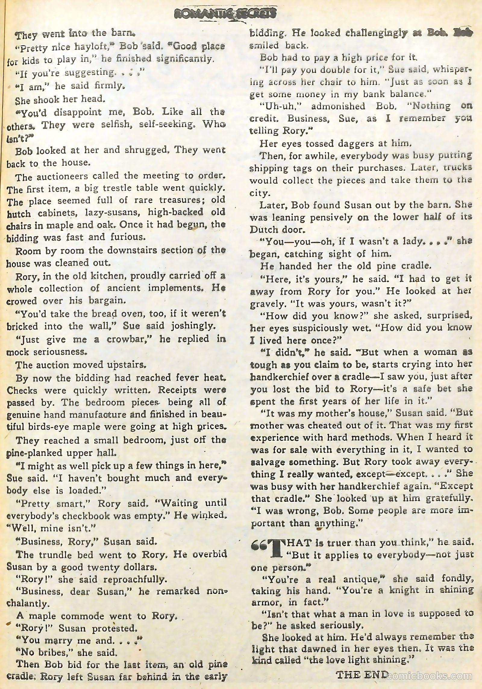 Romantic Secrets #24 — page 25 of 36