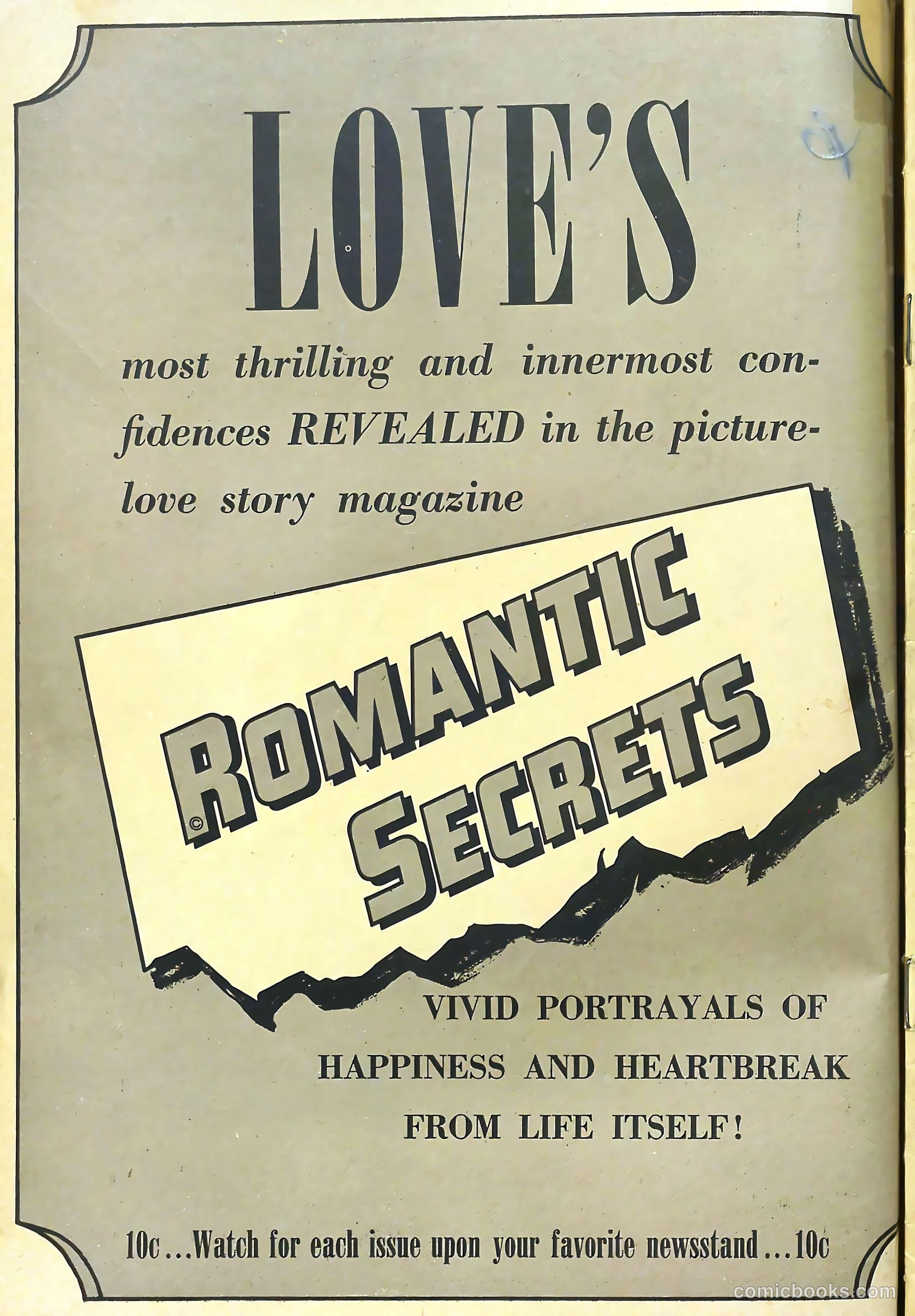Romantic Secrets #25 — page 2 of 36