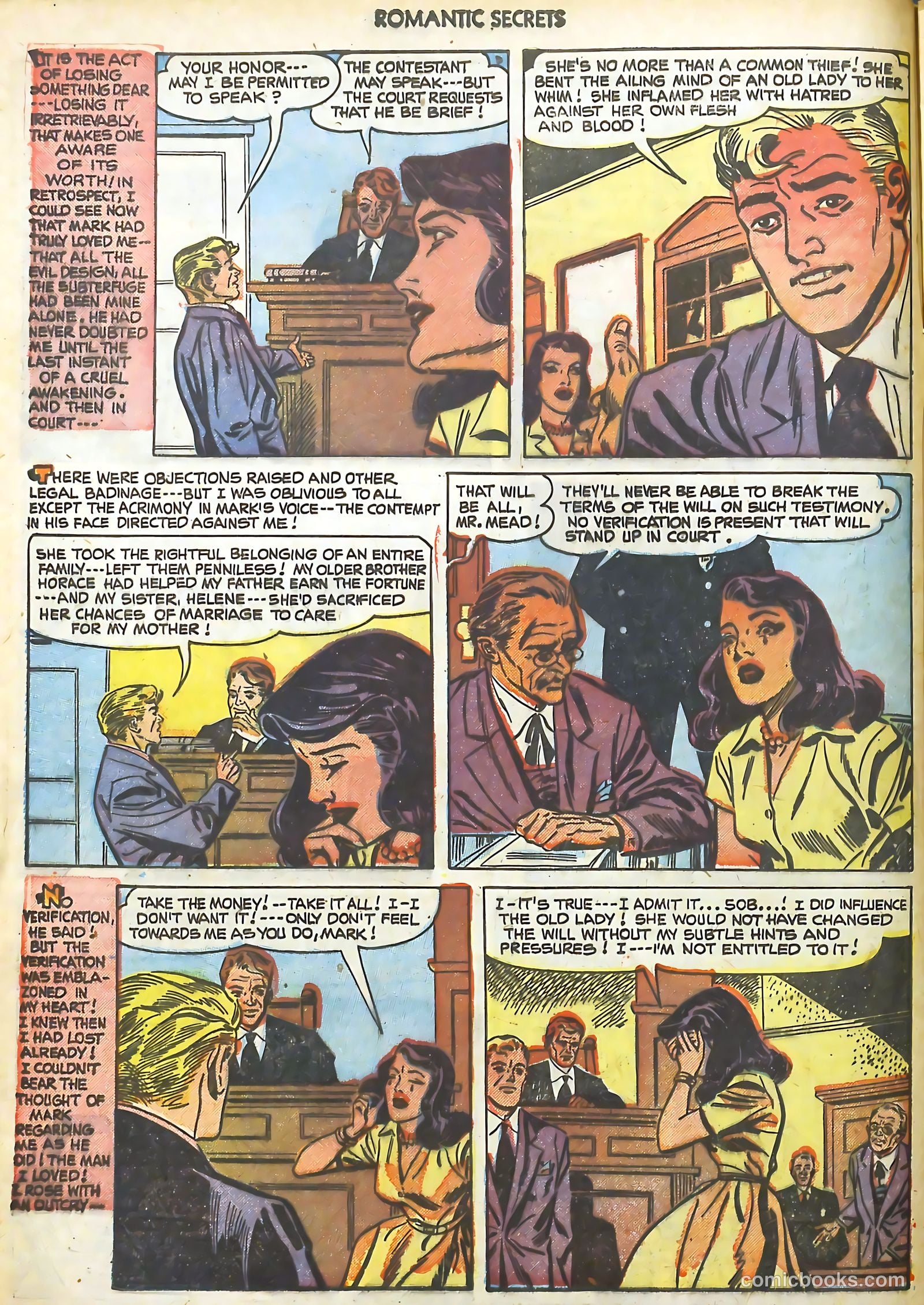 Romantic Secrets #25 — page 12 of 36