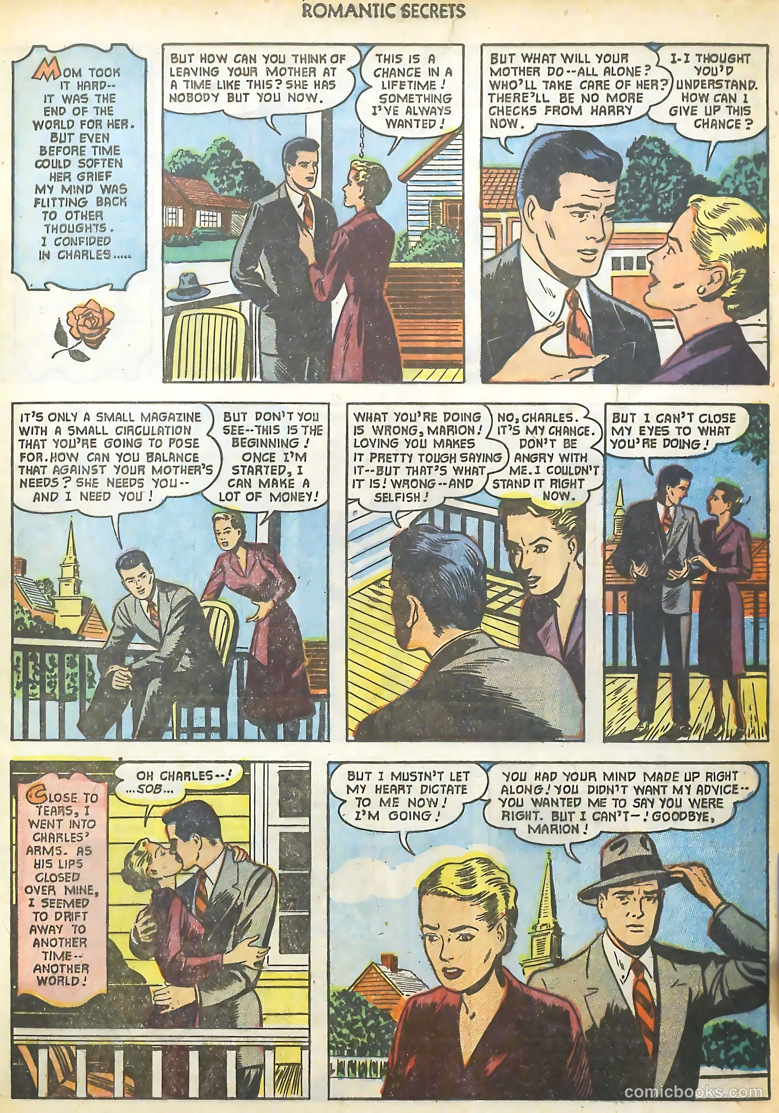 Romantic Secrets #25 — page 17 of 36
