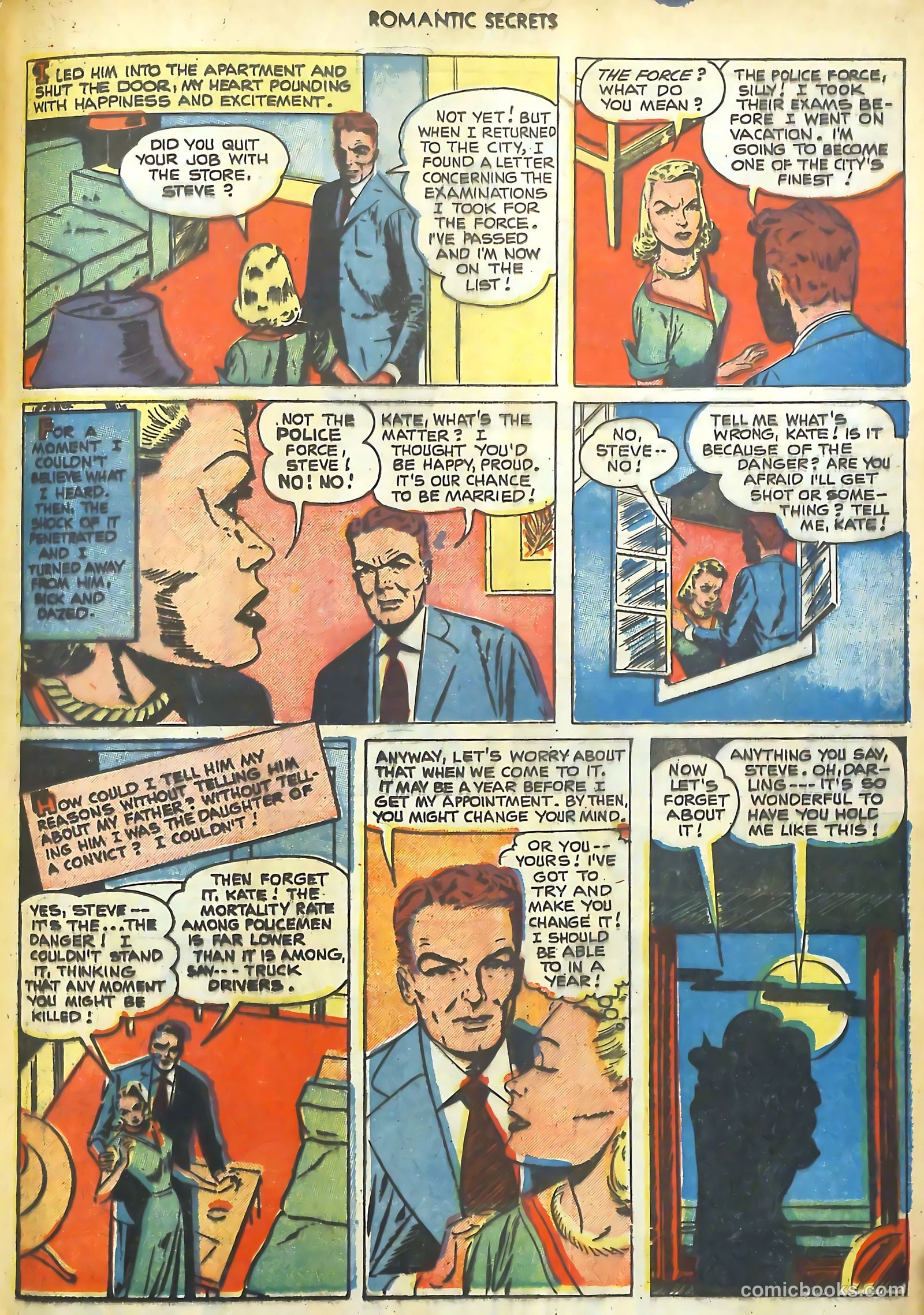 Romantic Secrets #25 — page 31 of 36