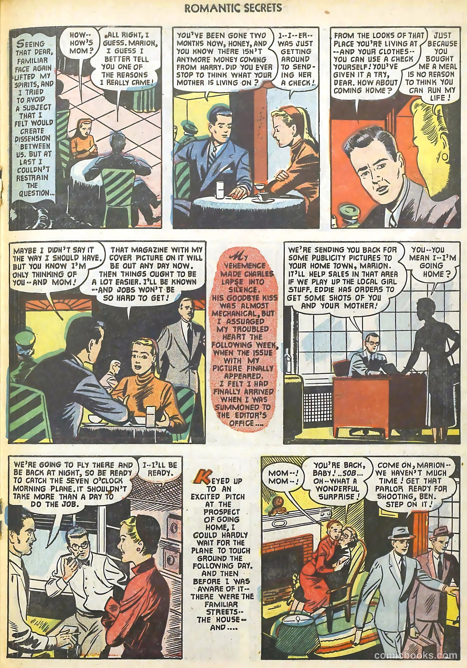 Romantic Secrets #25 — page 19 of 36