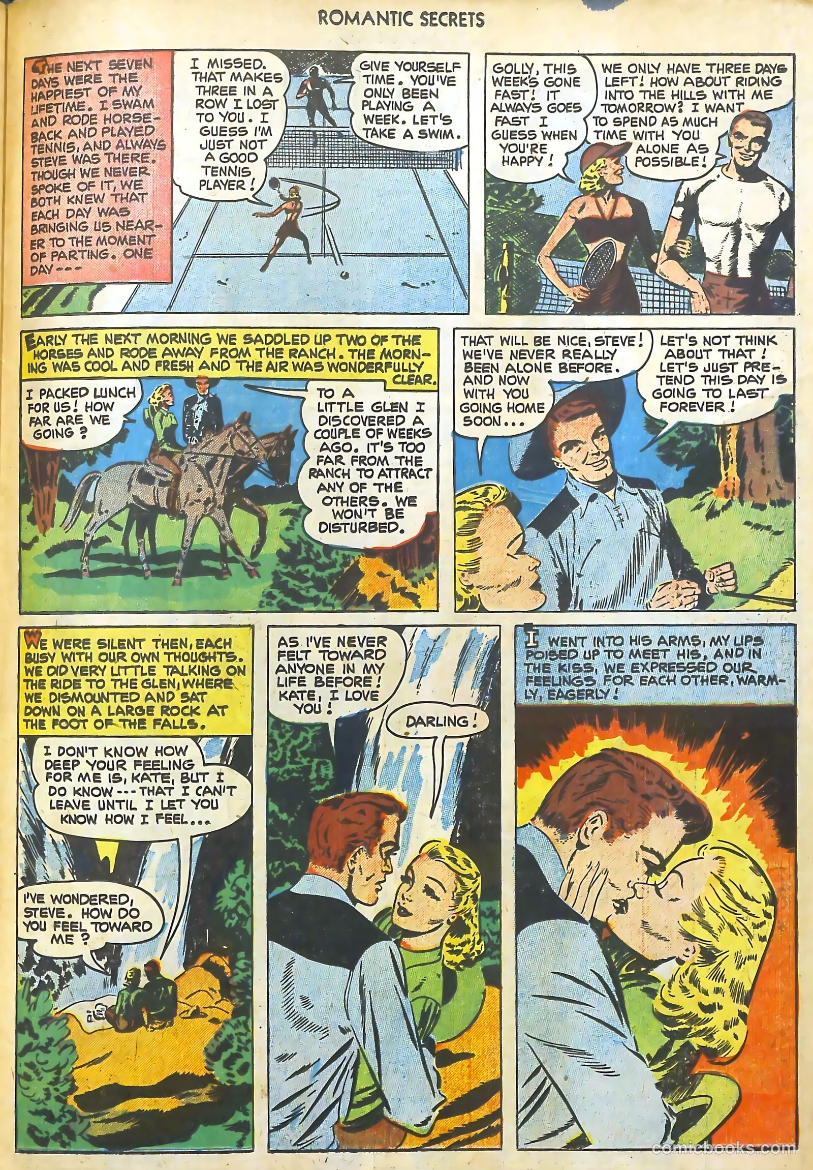 Romantic Secrets #25 — page 29 of 36