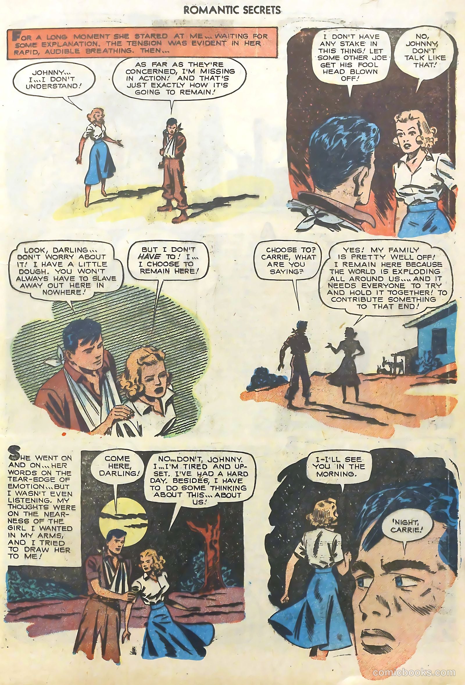 Romantic Secrets #26 — page 9 of 36