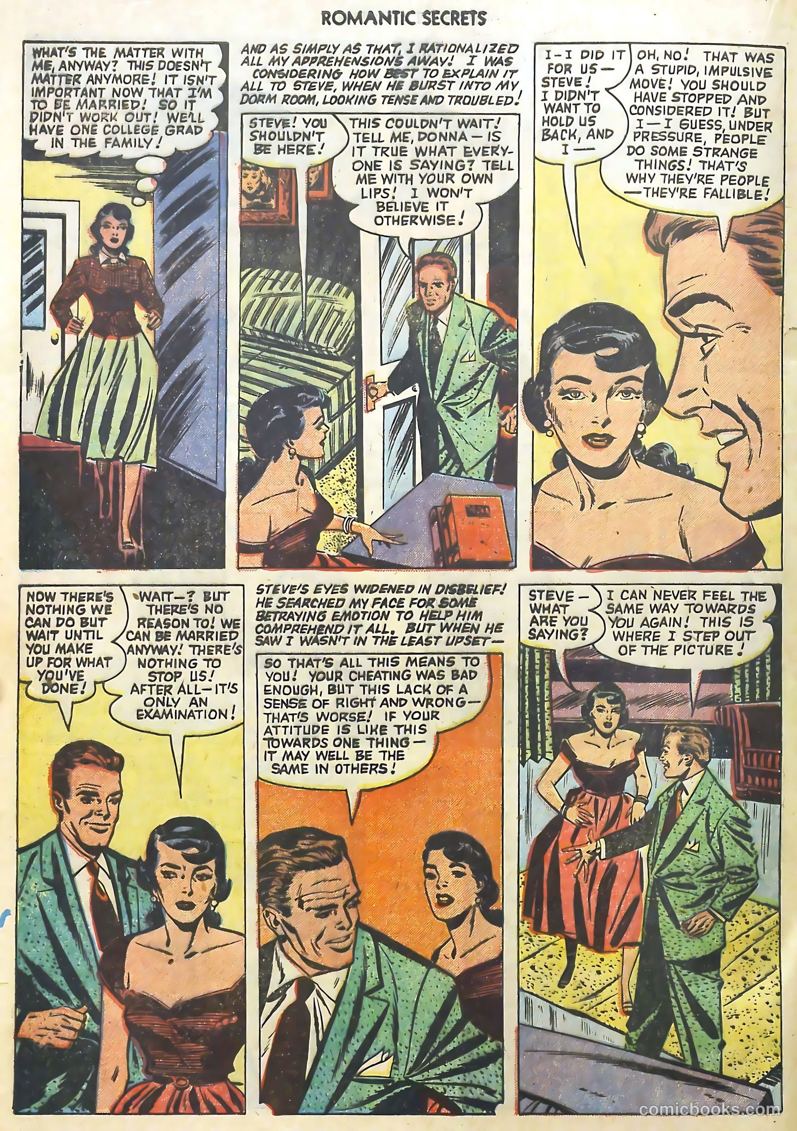 Romantic Secrets #26 — page 20 of 36