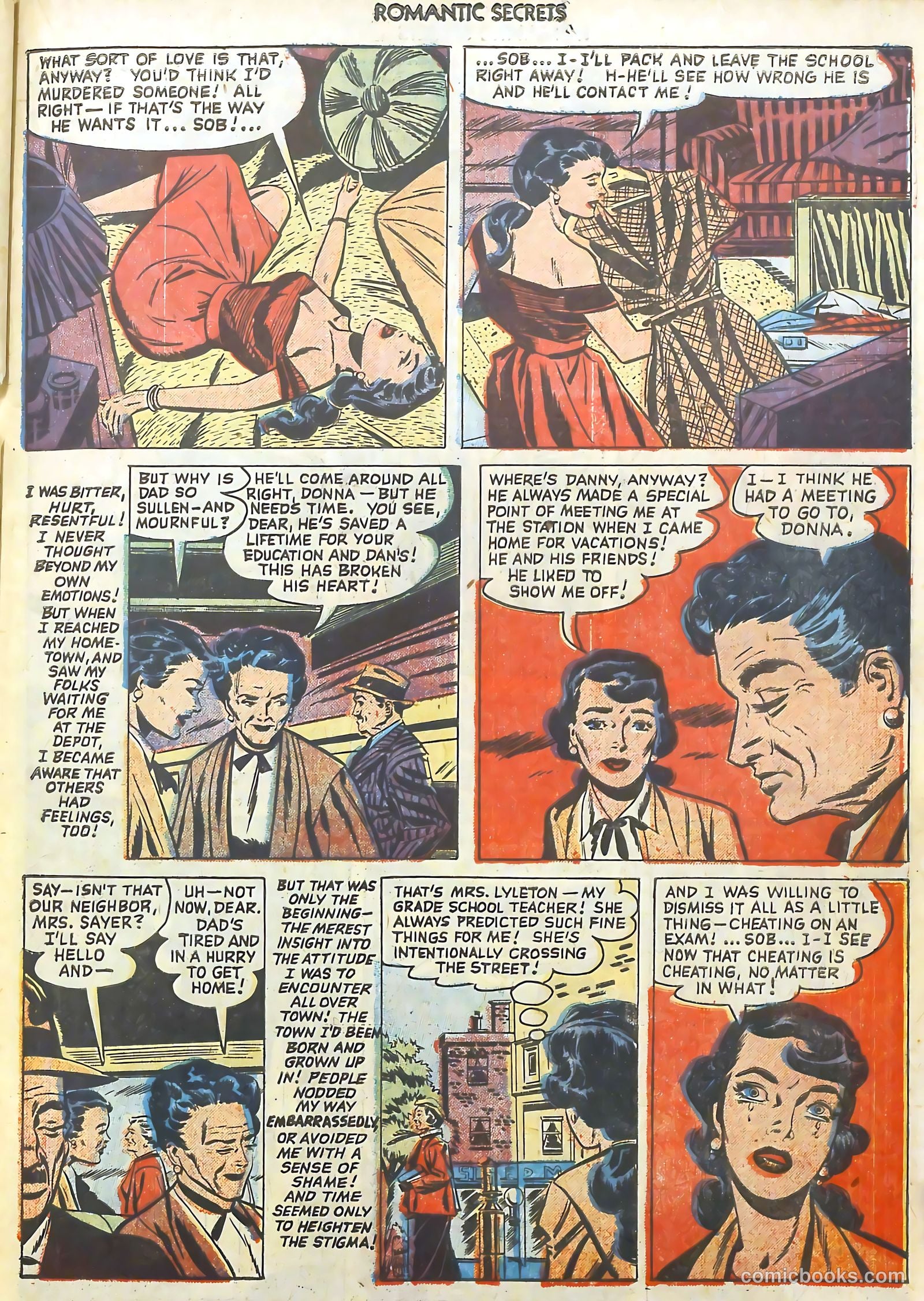 Romantic Secrets #26 — page 21 of 36