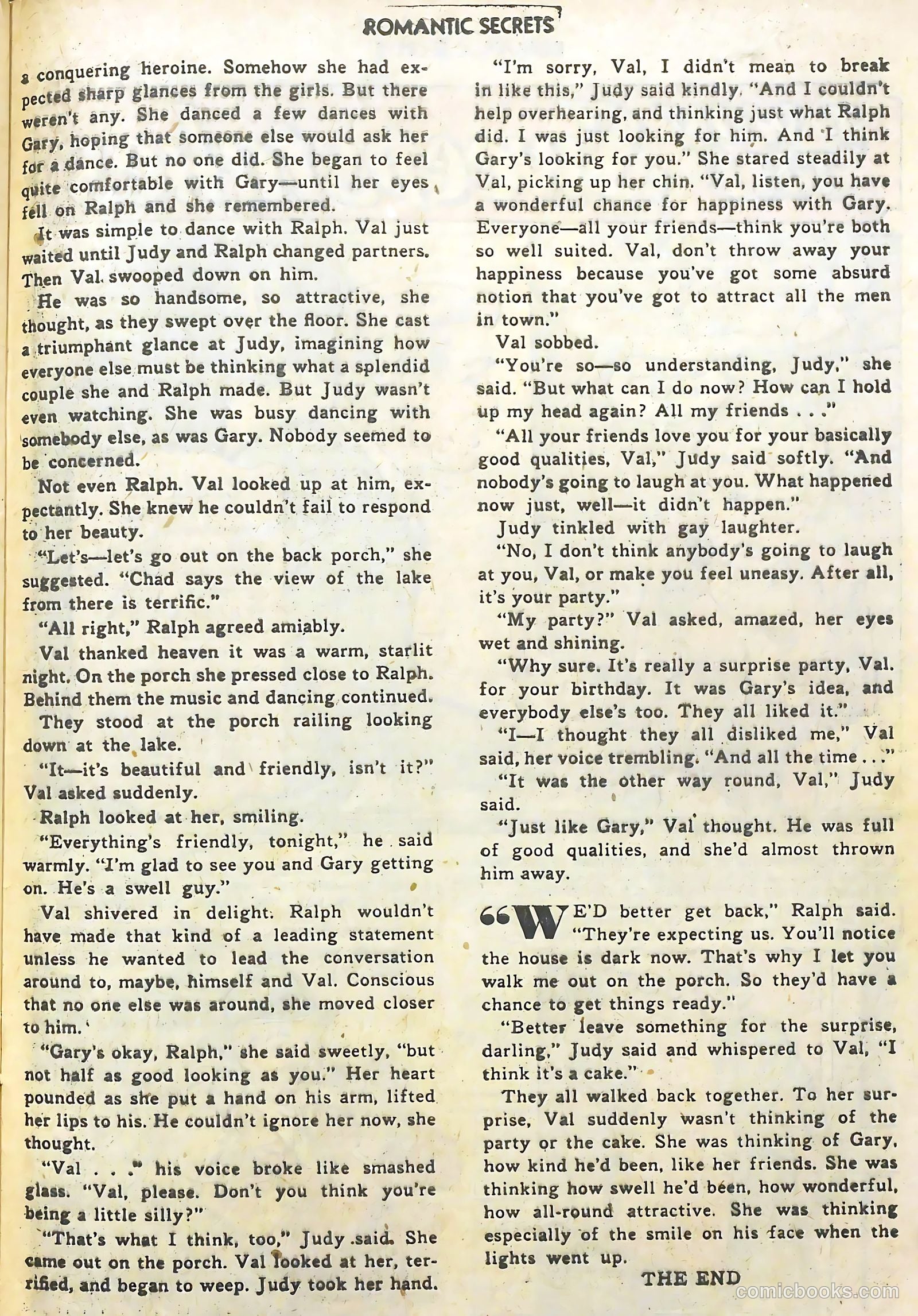 Romantic Secrets #26 — page 25 of 36