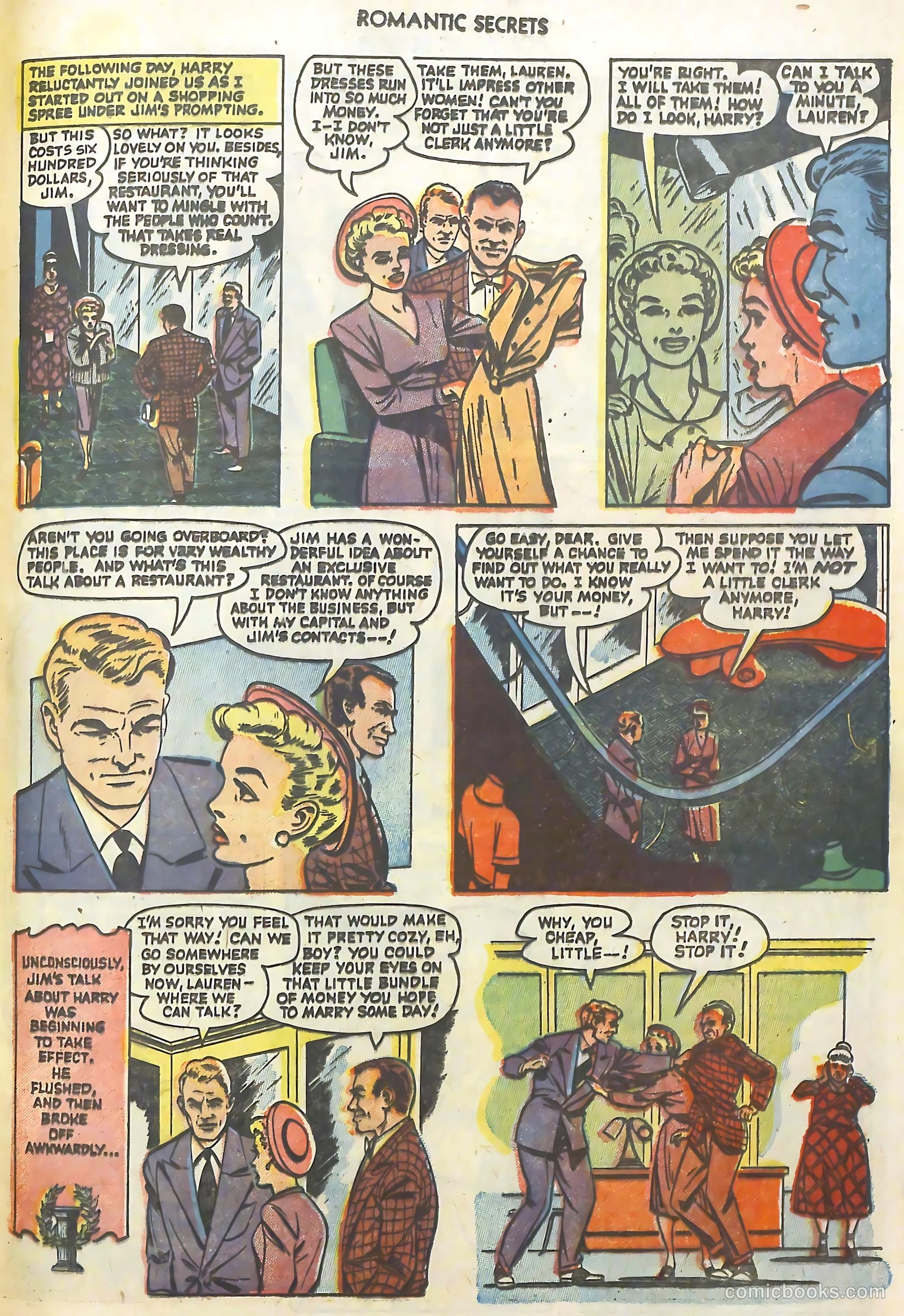 Romantic Secrets #26 — page 31 of 36