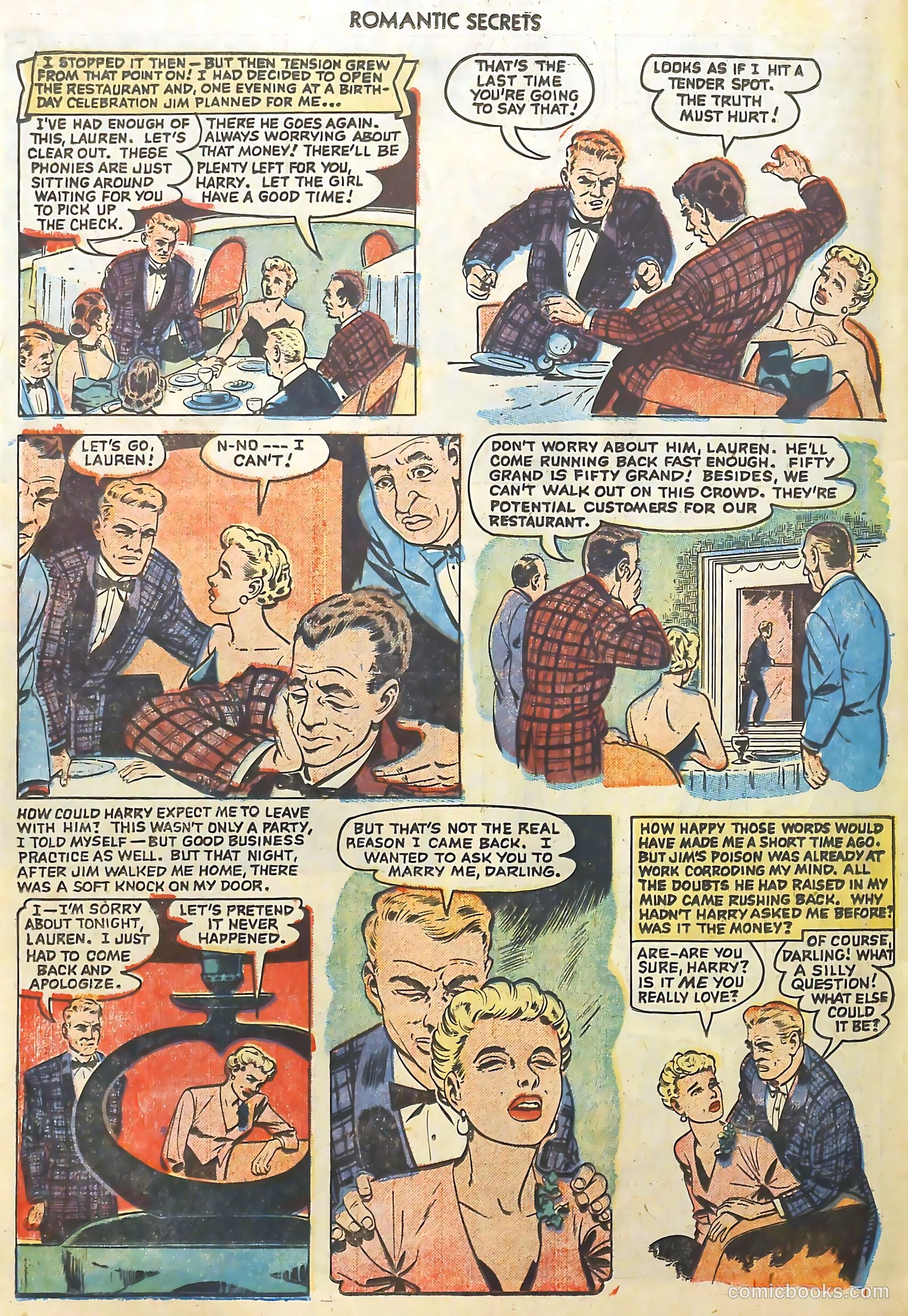 Romantic Secrets #26 — page 32 of 36
