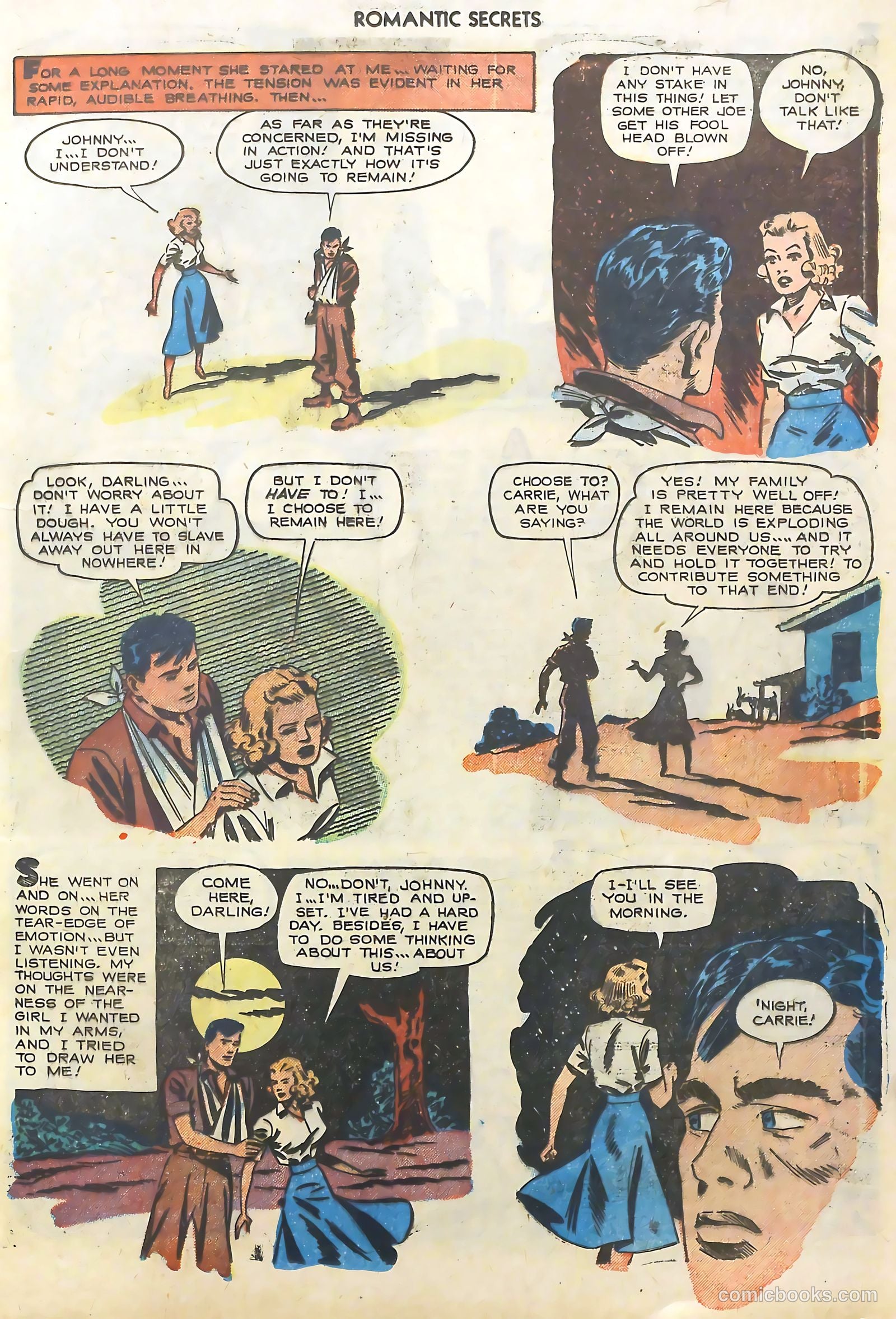 Romantic Secrets #26 — page 9 of 36