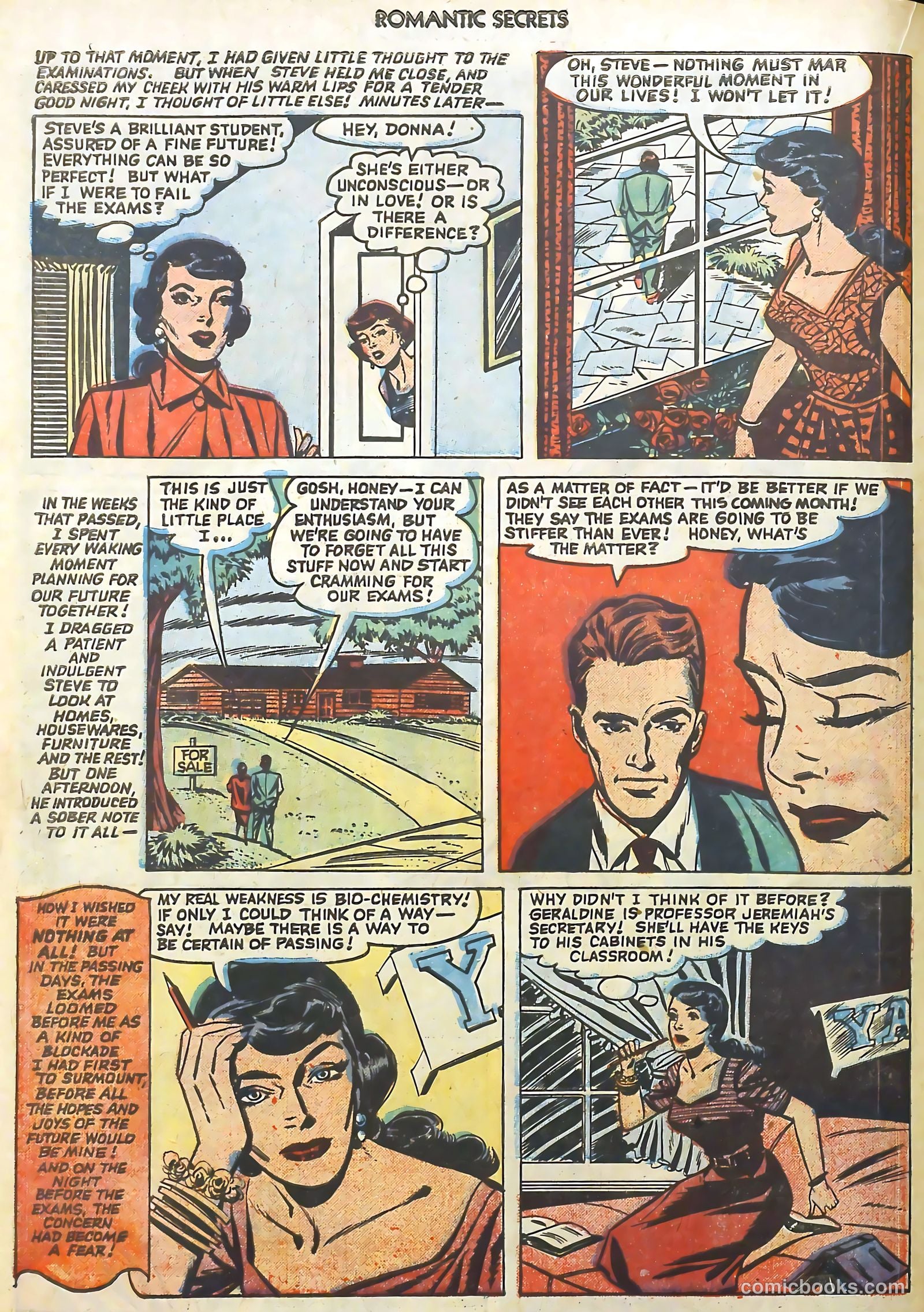Romantic Secrets #26 — page 16 of 36