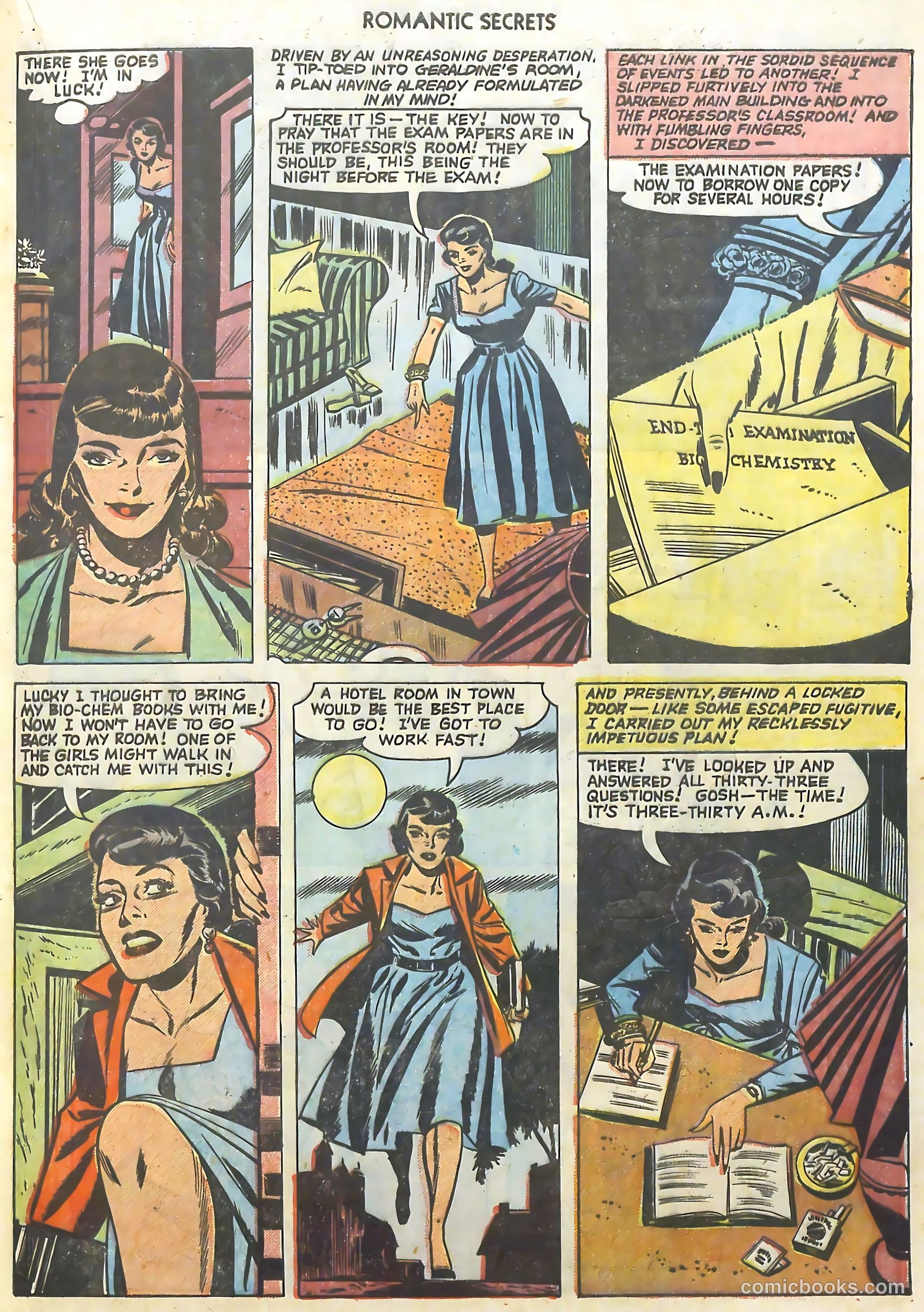Romantic Secrets #26 — page 17 of 36