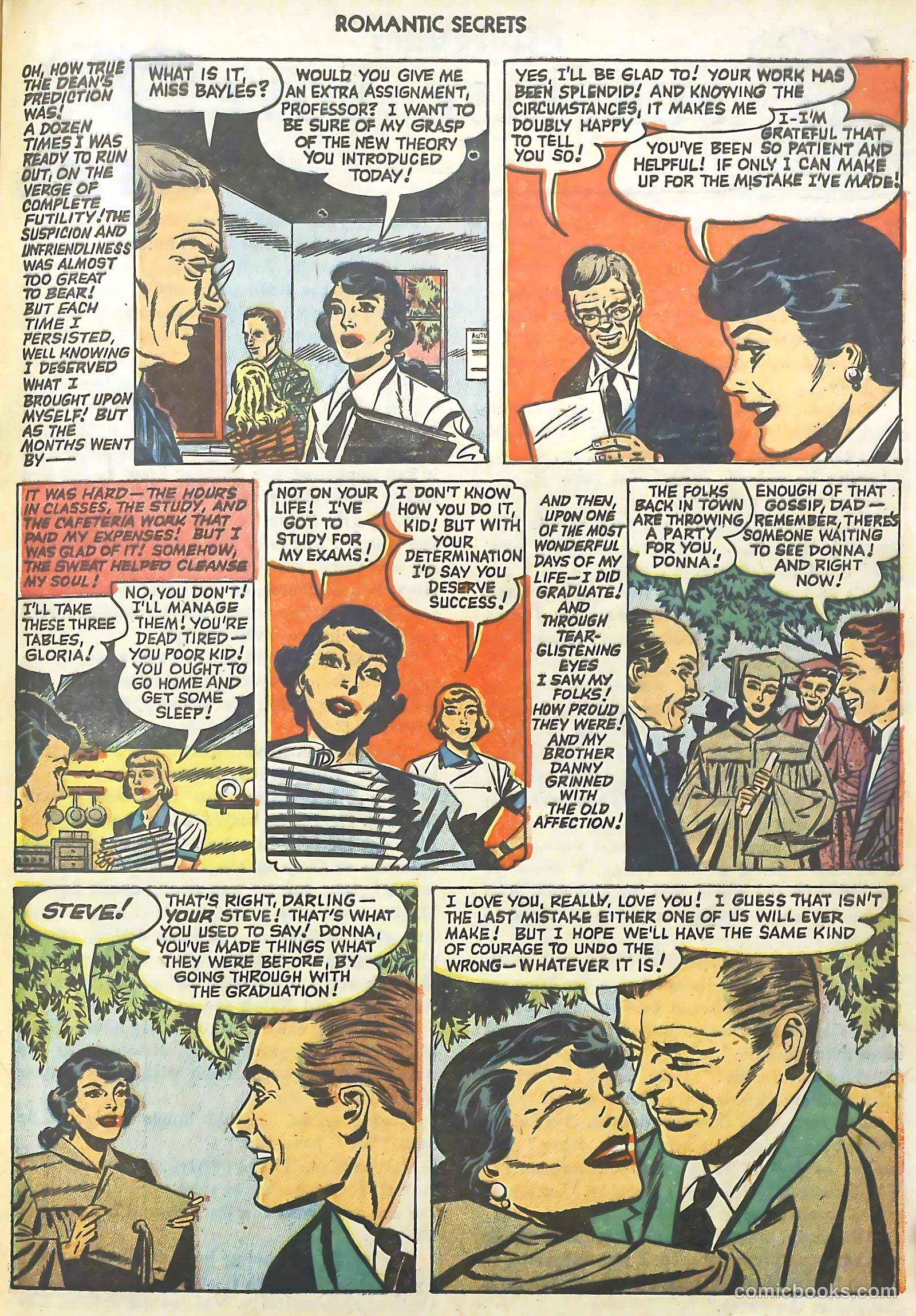Romantic Secrets #26 — page 23 of 36