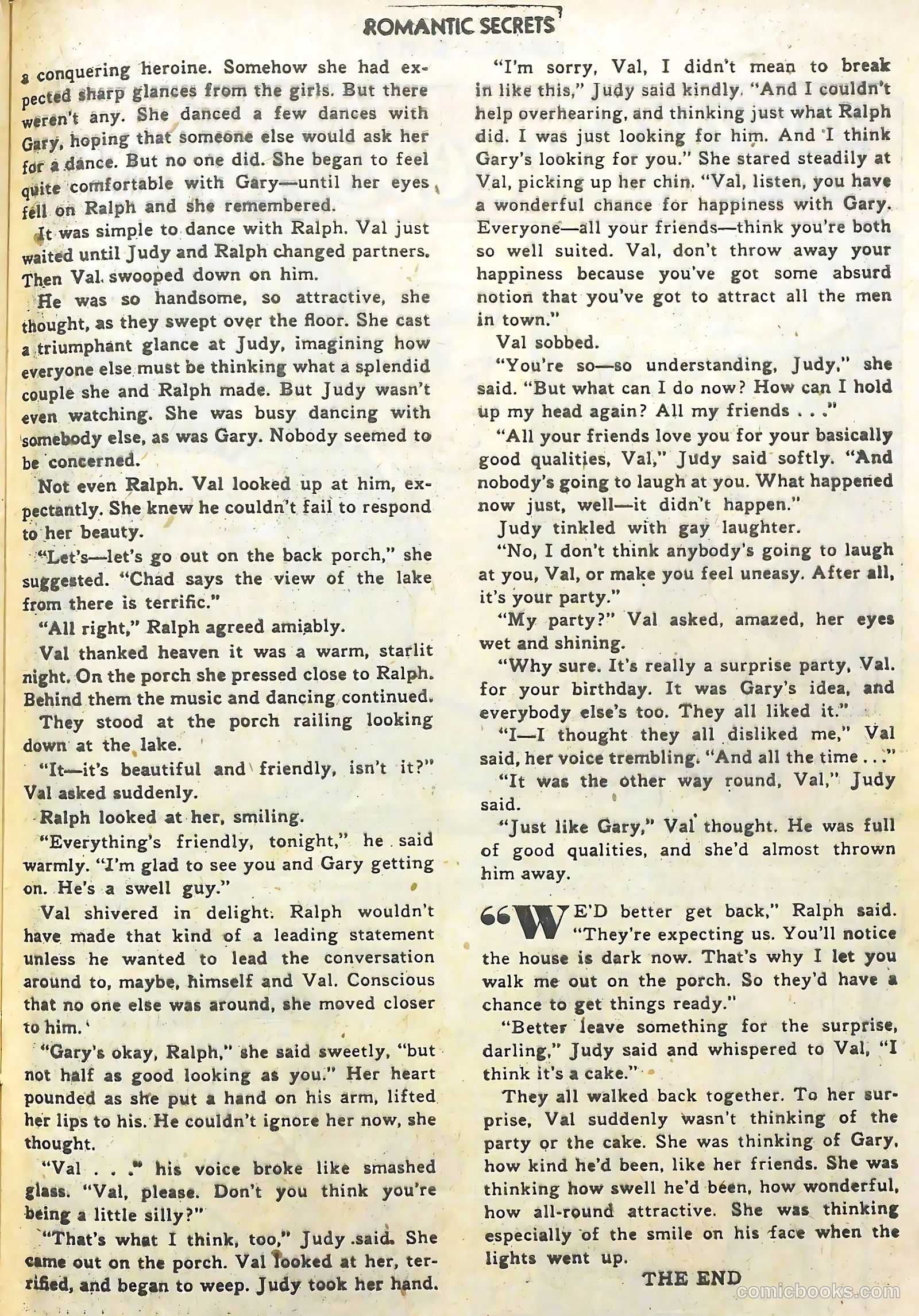 Romantic Secrets #26 — page 25 of 36