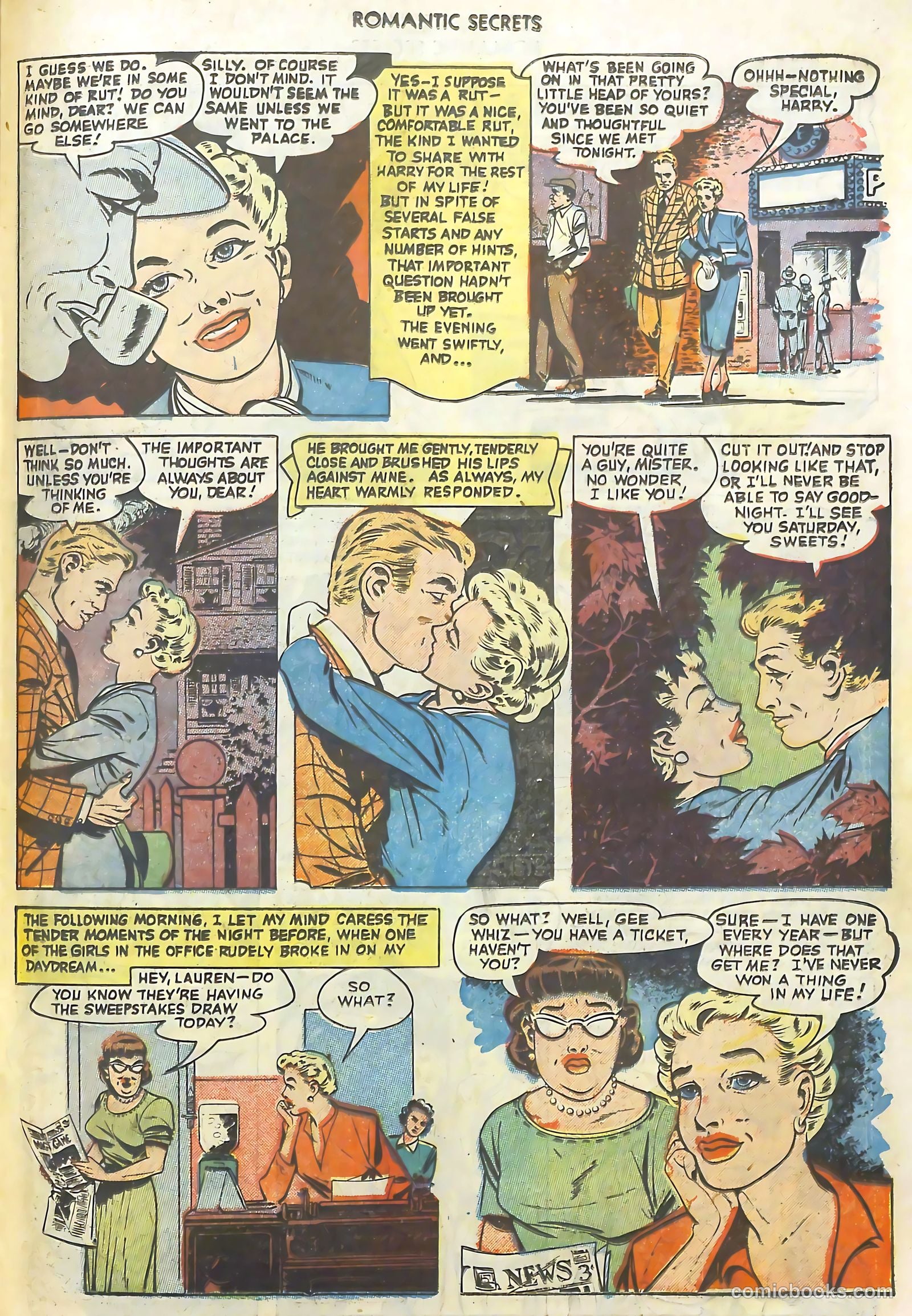 Romantic Secrets #26 — page 27 of 36