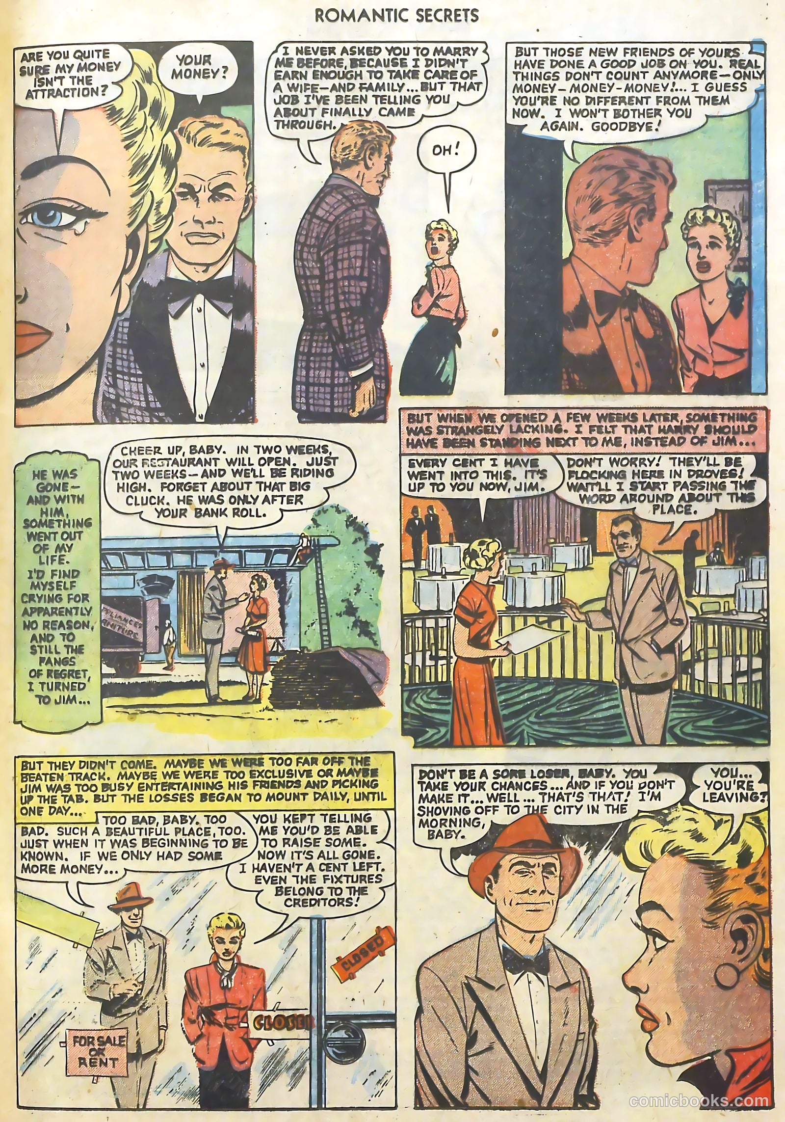 Romantic Secrets #26 — page 33 of 36