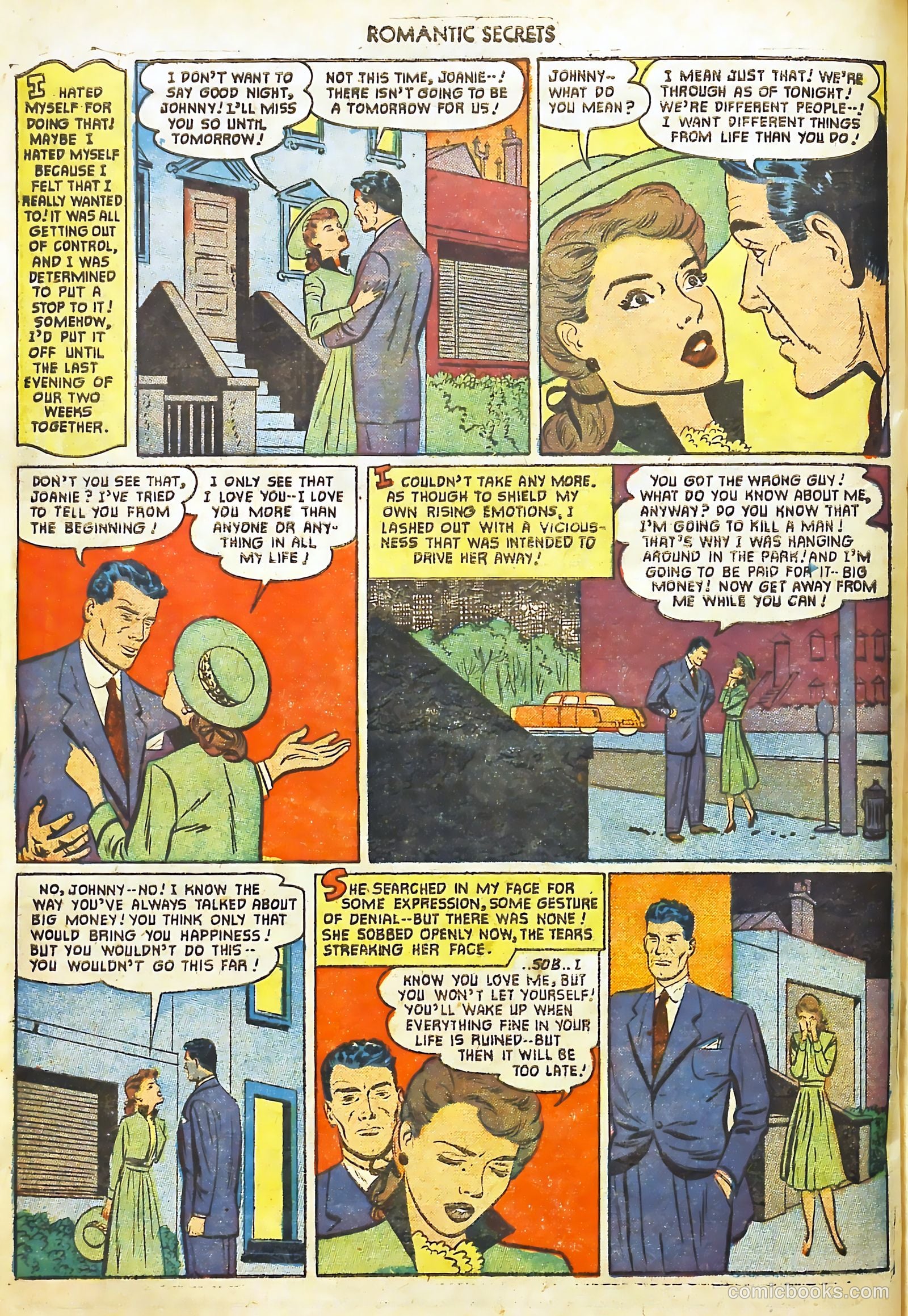 Romantic Secrets #27 — page 22 of 36