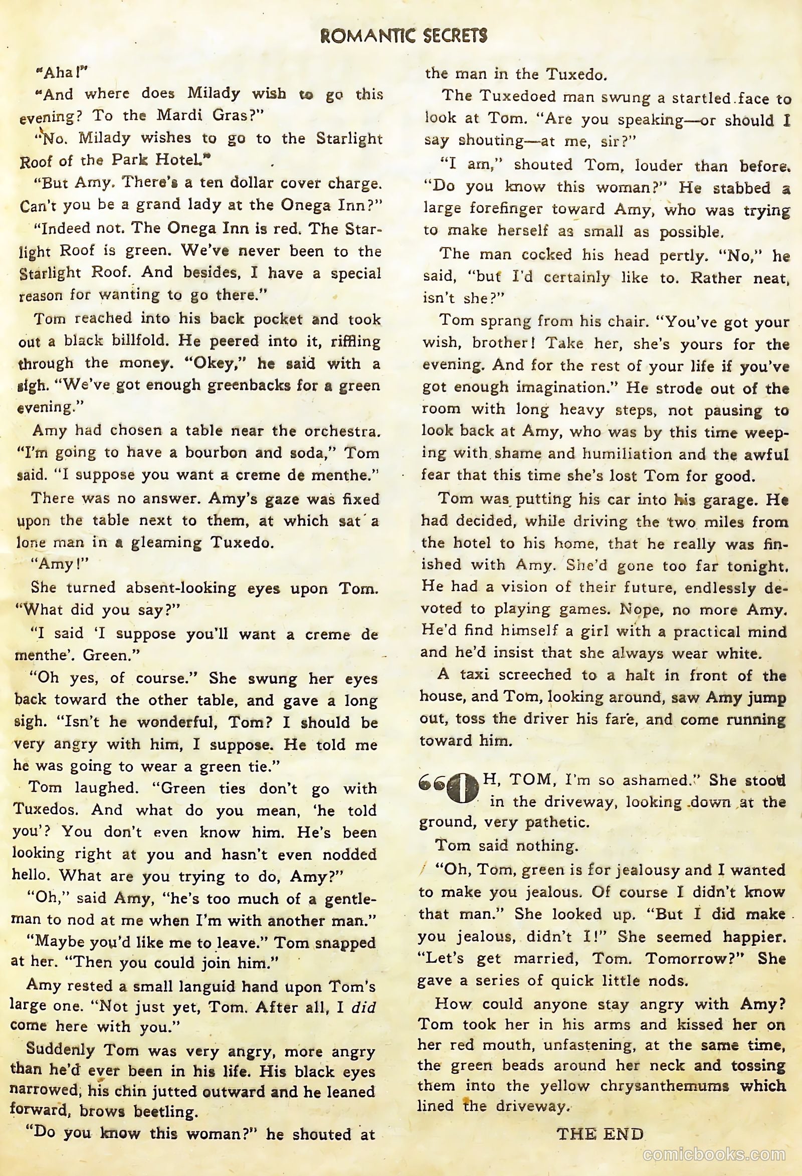 Romantic Secrets #27 — page 25 of 36