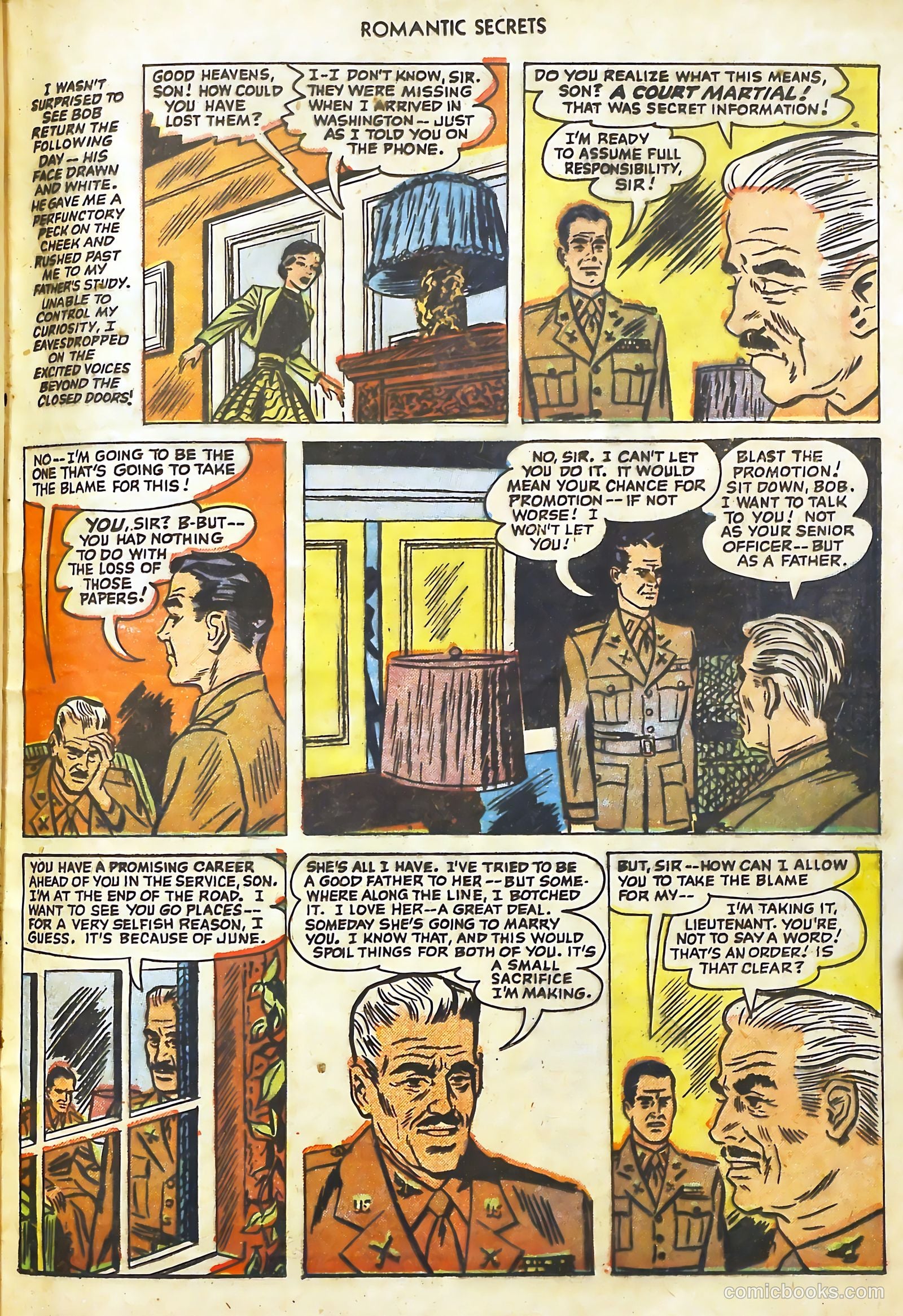 Romantic Secrets #27 — page 33 of 36