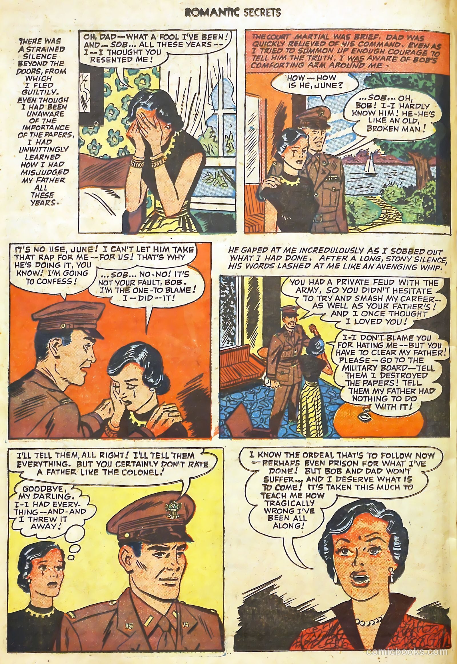 Romantic Secrets #27 — page 34 of 36