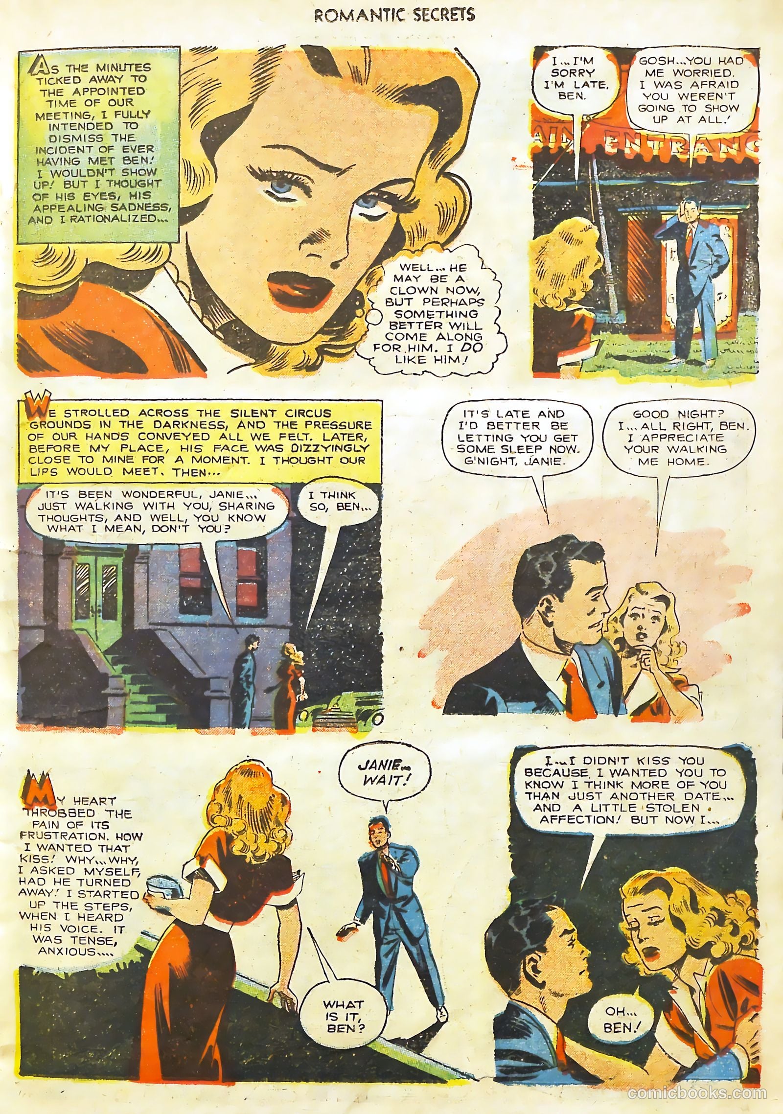 Romantic Secrets #27 — page 7 of 36