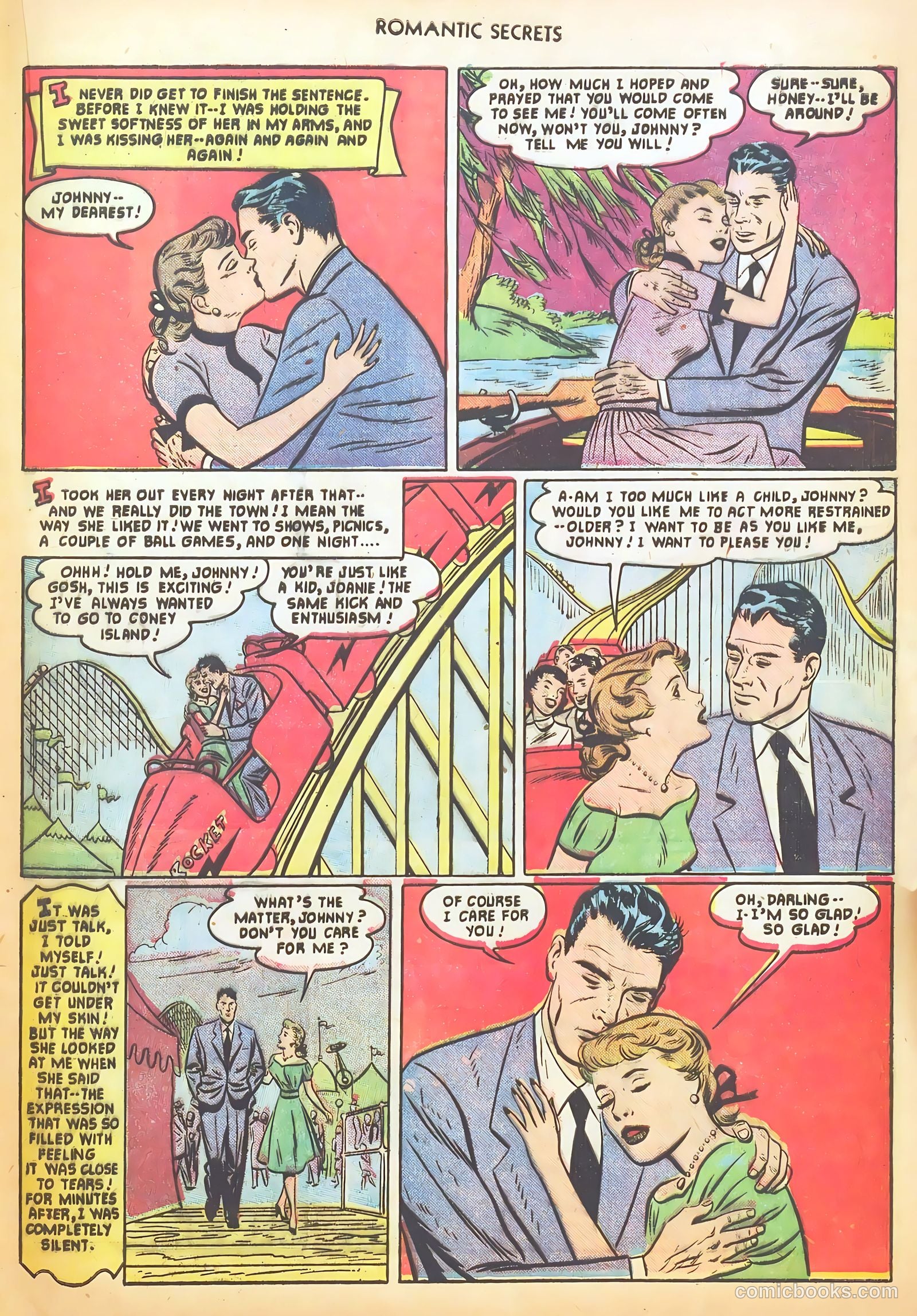 Romantic Secrets #27 — page 21 of 36