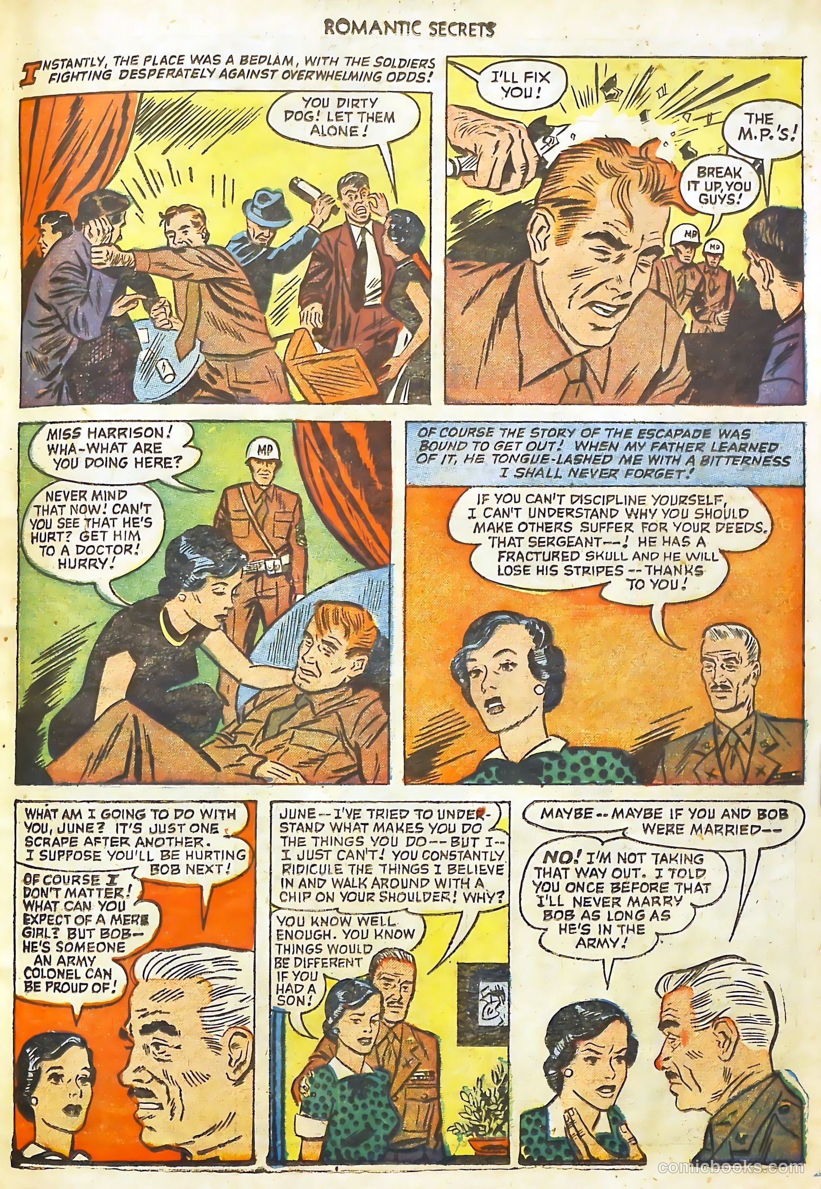Romantic Secrets #27 — page 31 of 36