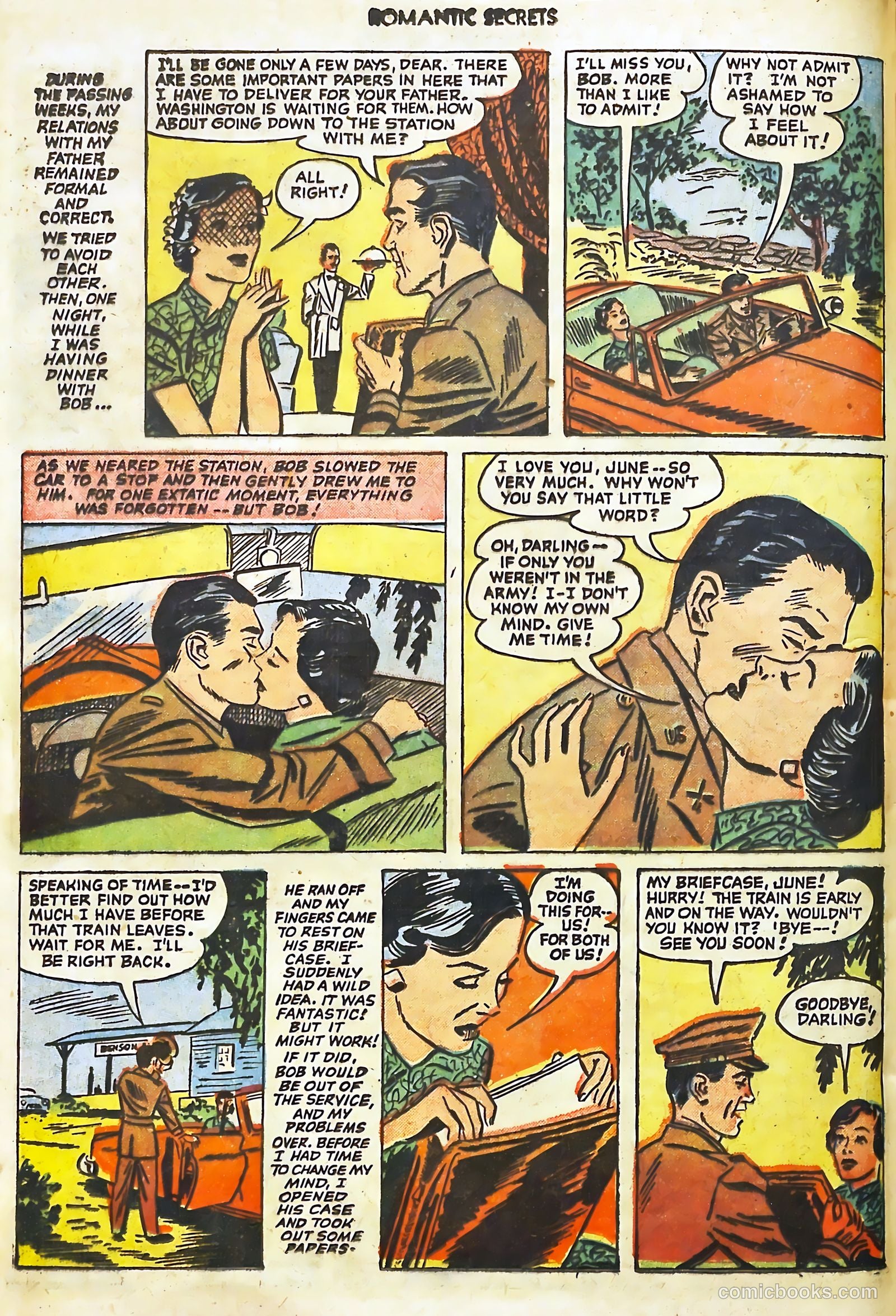 Romantic Secrets #27 — page 32 of 36