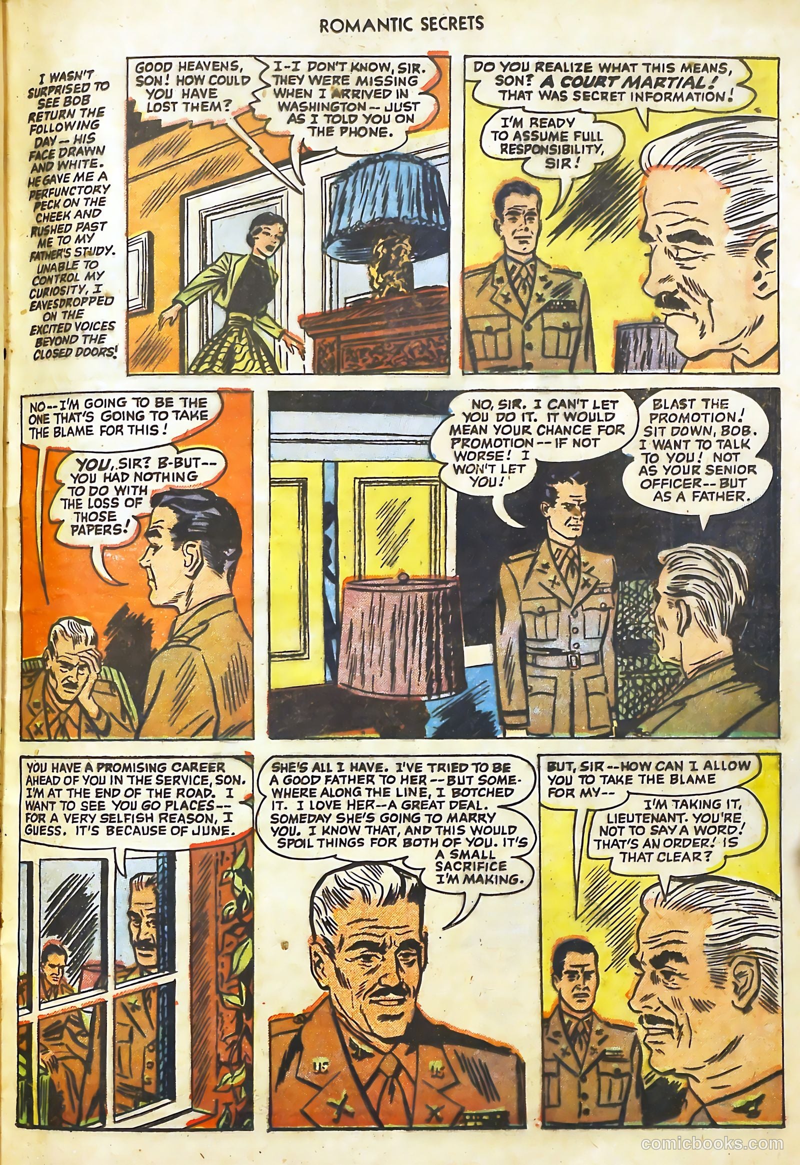 Romantic Secrets #27 — page 33 of 36