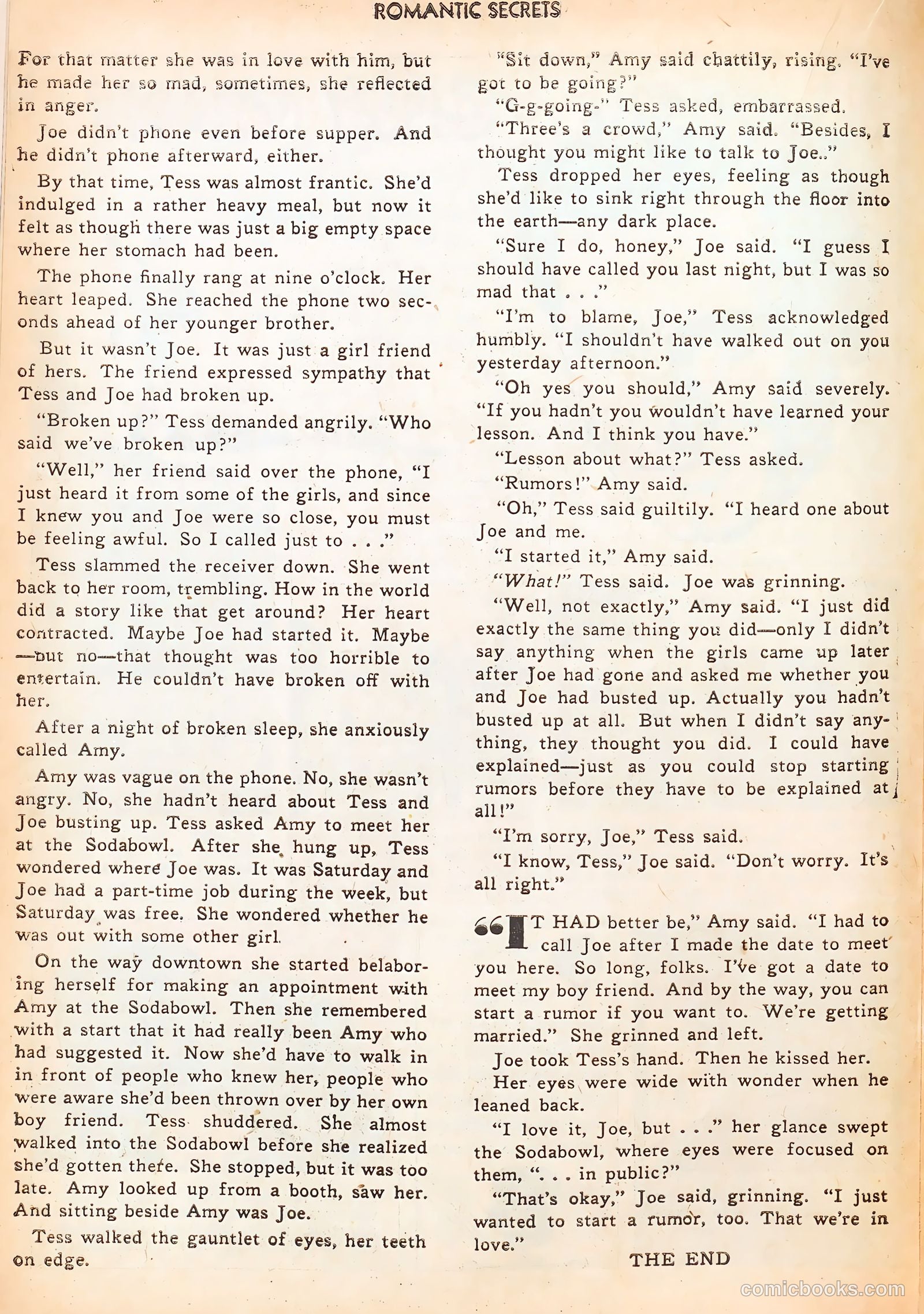 Romantic Secrets #28 — page 16 of 37