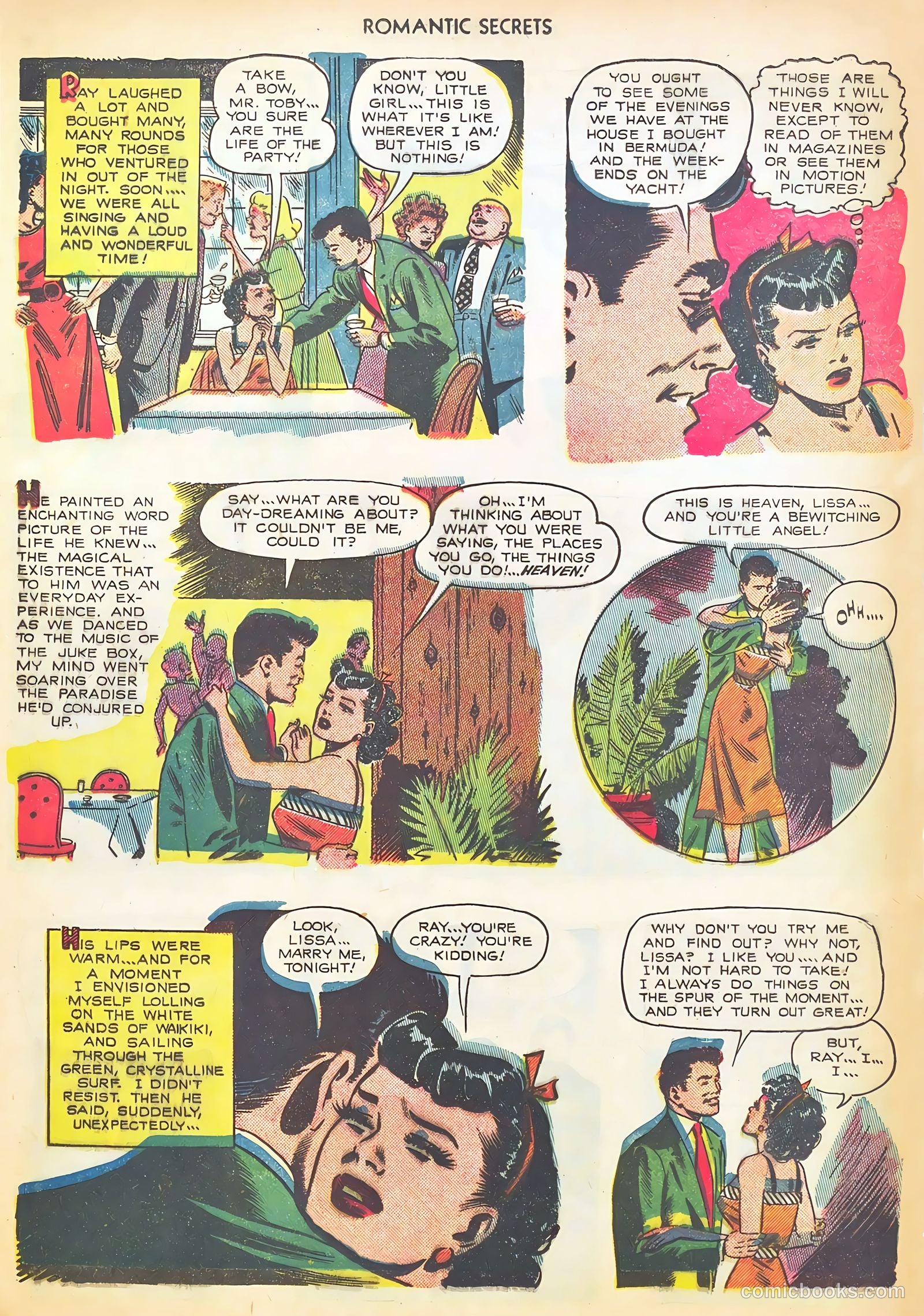 Romantic Secrets #28 — page 7 of 36