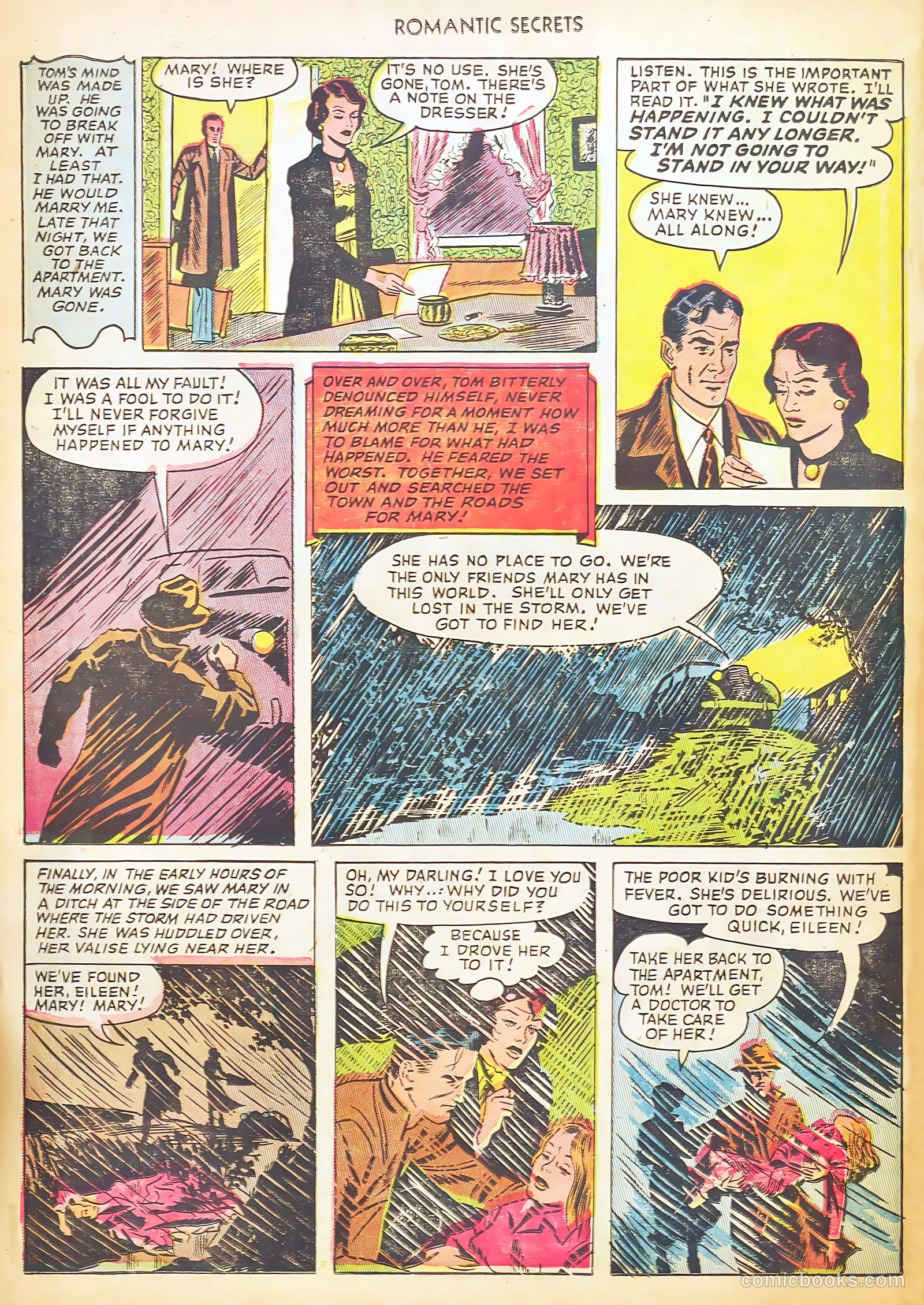 Romantic Secrets #28 — page 32 of 36