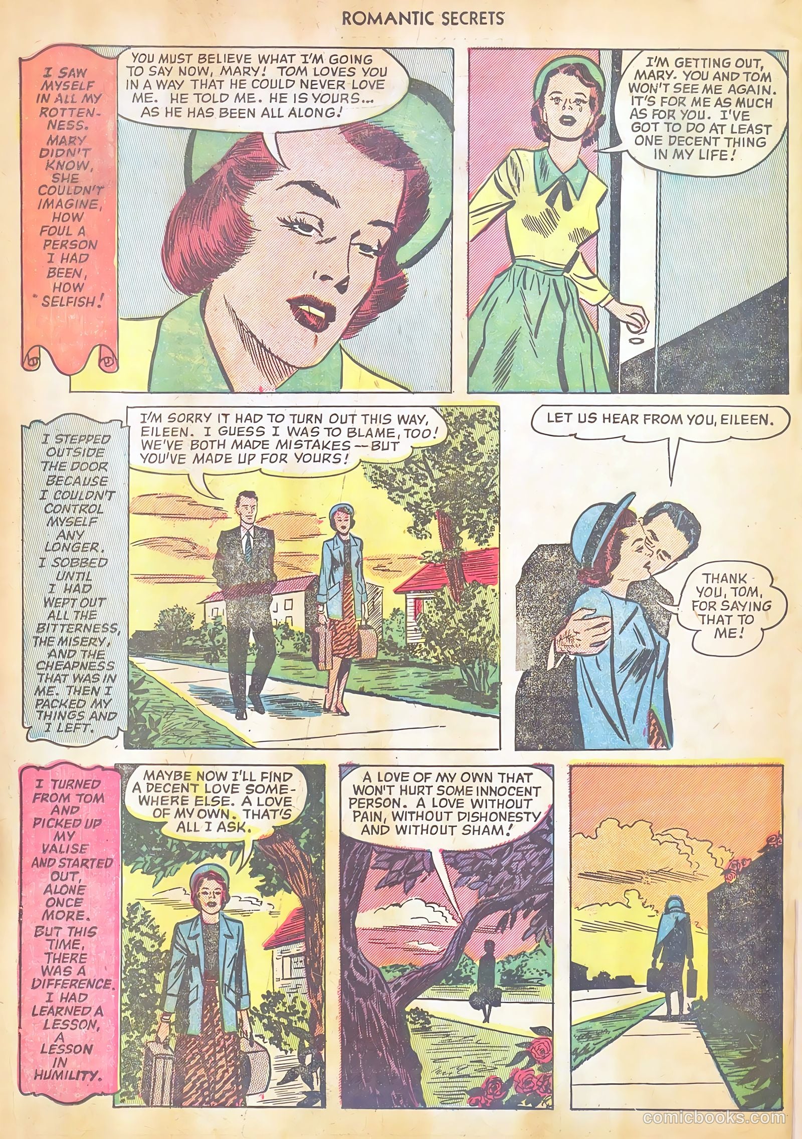 Romantic Secrets #28 — page 34 of 36