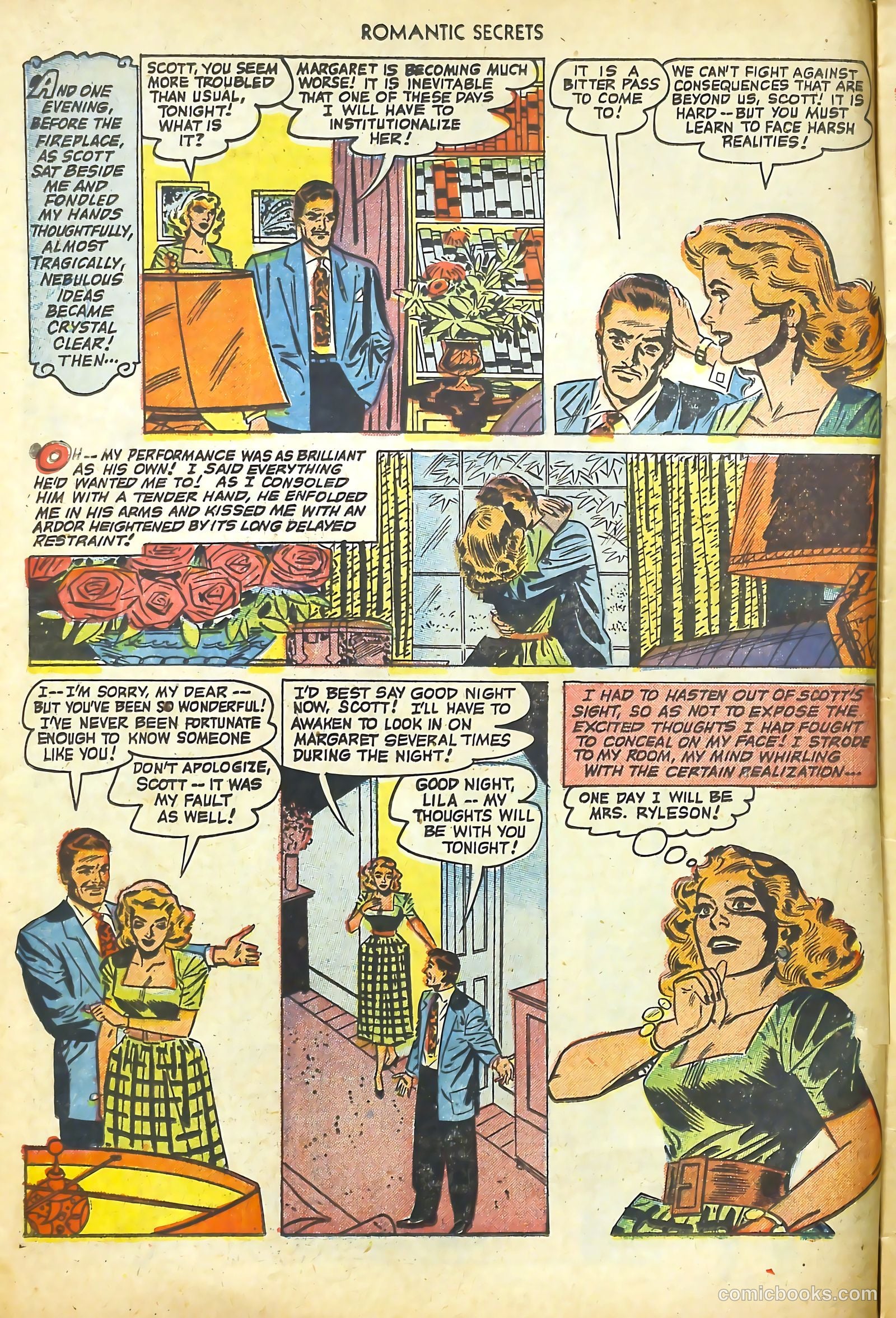 Romantic Secrets #29 — page 8 of 36