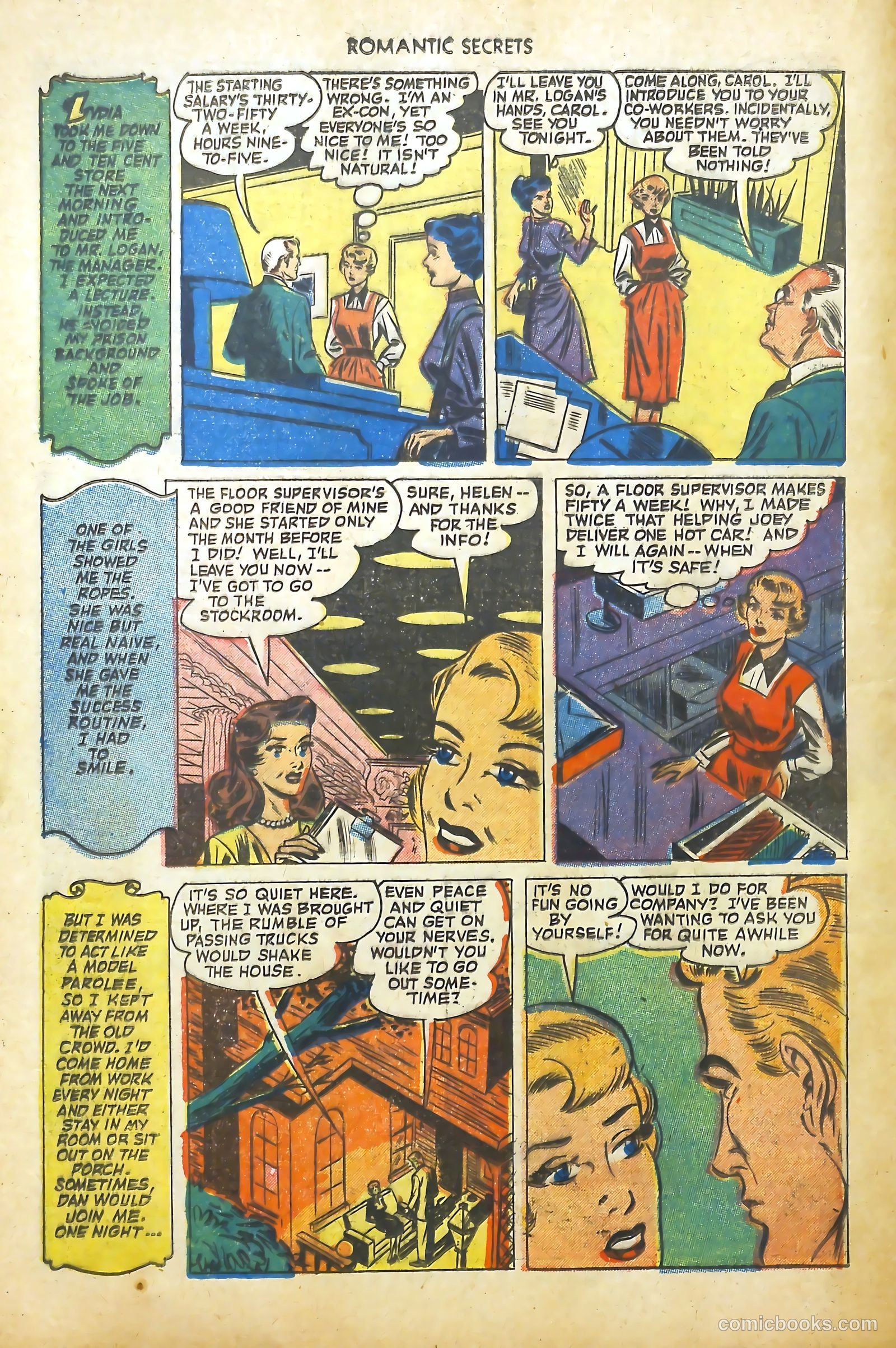 Romantic Secrets #29 — page 28 of 36