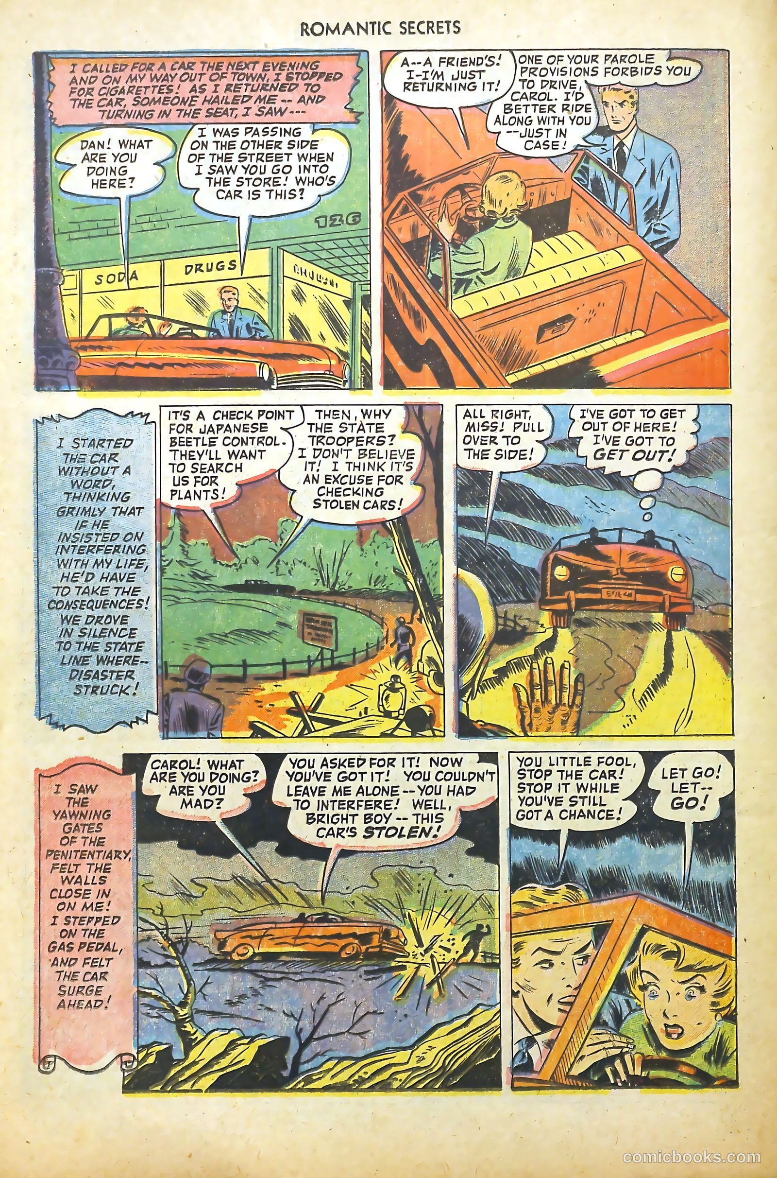 Romantic Secrets #29 — page 32 of 36